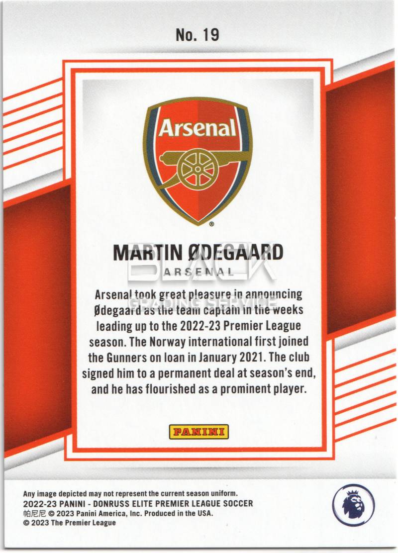 Back - Panini Donruss Elite Premier League