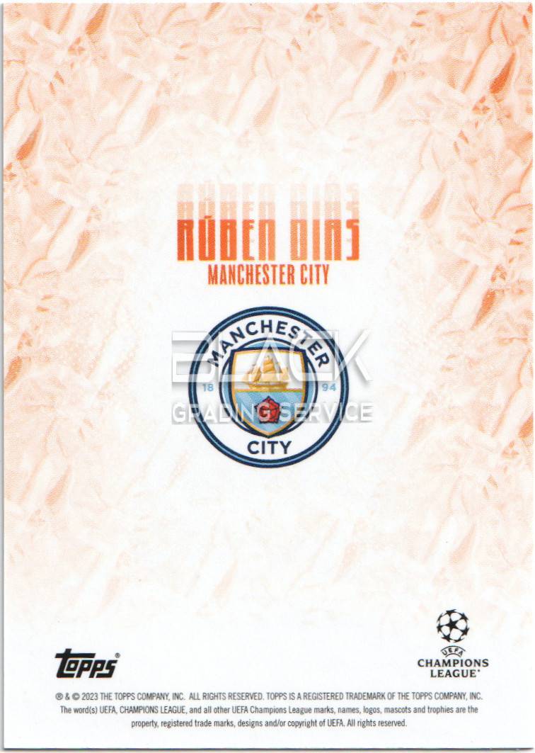 Back - Topps UCC Jamal Musiala - Platinum