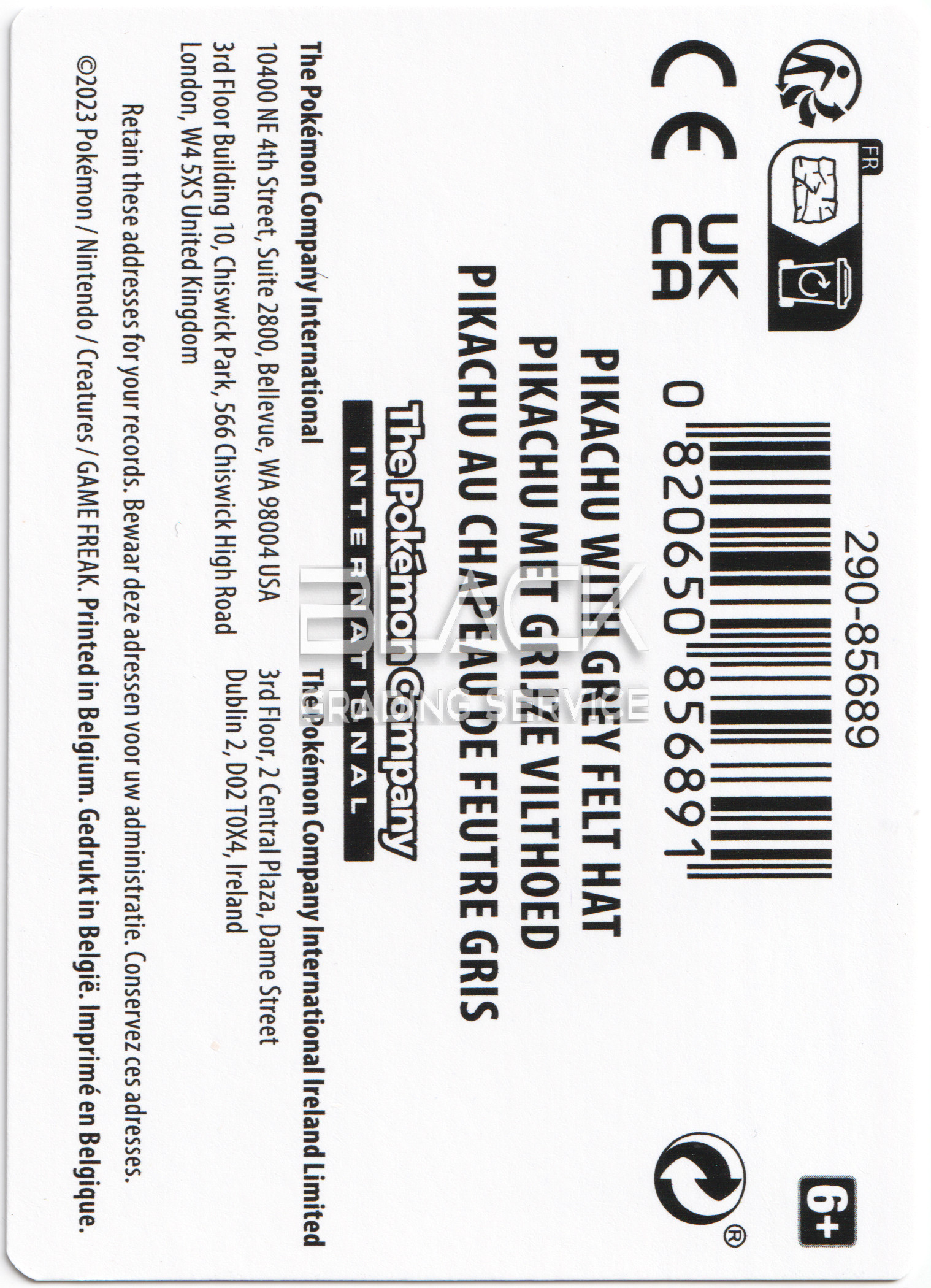 Back - Pokemon S&V EN 1853-1890 Self-Portrait with Grey Felt Hat