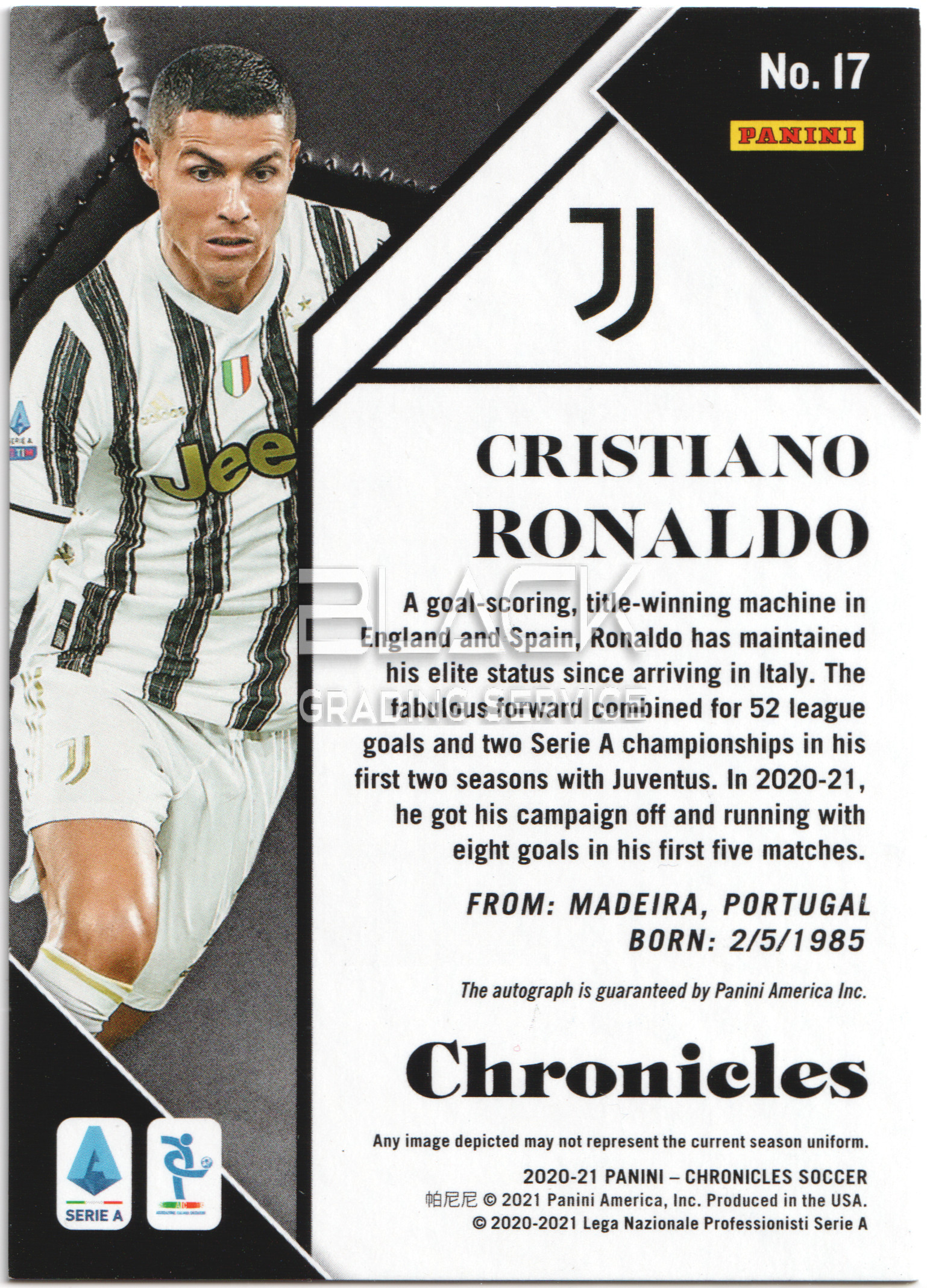 Back - Panini Chronicles 