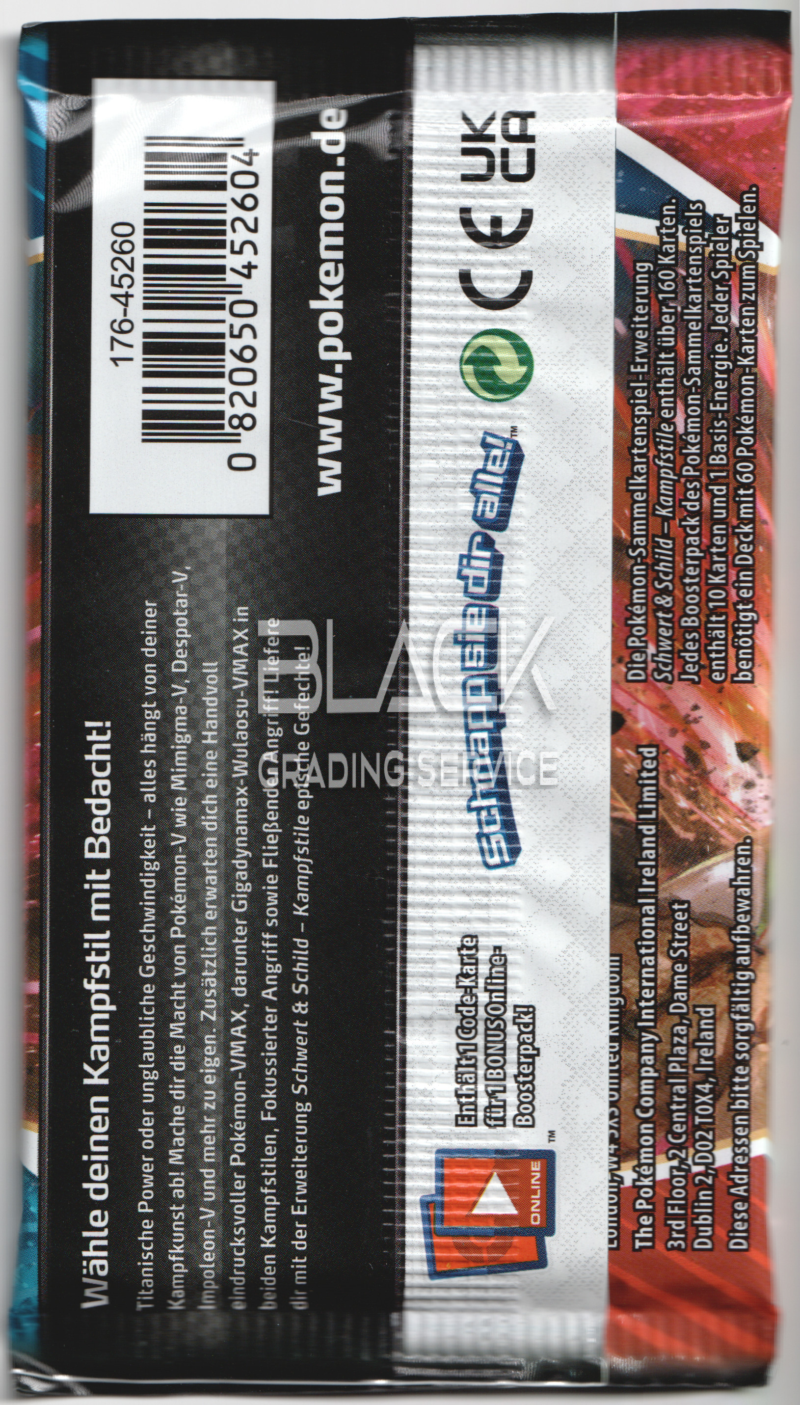 Back - Pokemon SWSH GER Battle Styles