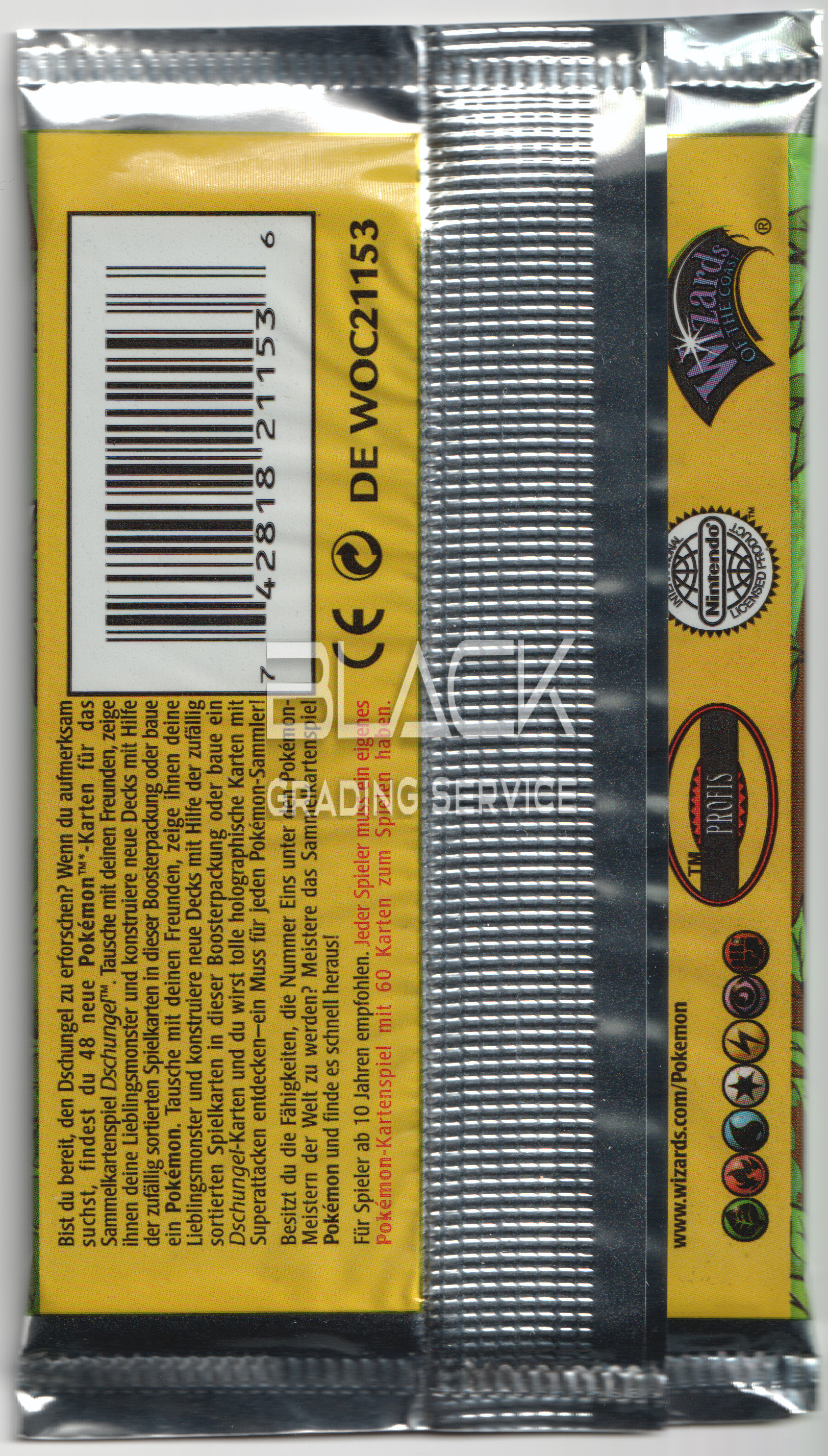 Back - Pokemon WOTC GER Jungle