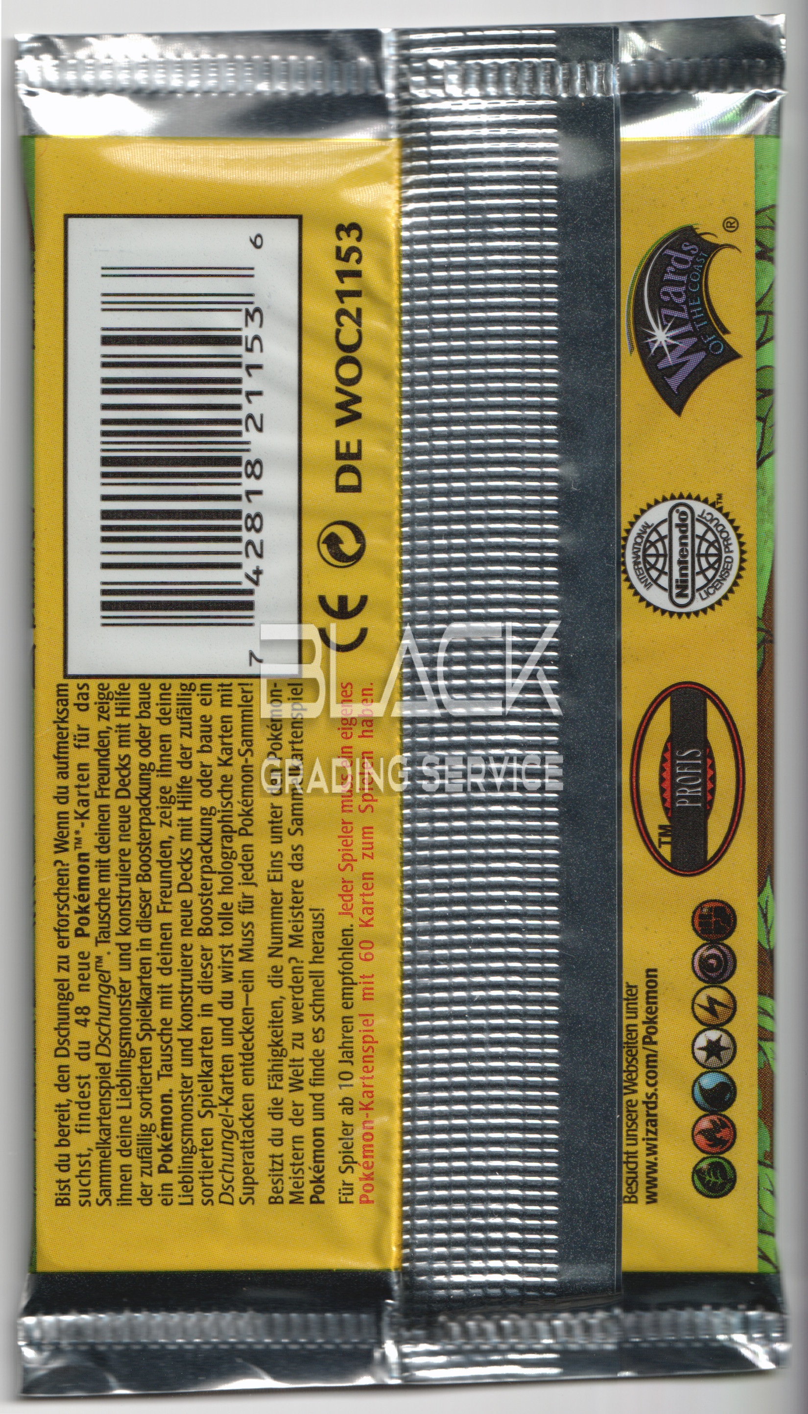 Back - Pokemon WOTC GER Jungle