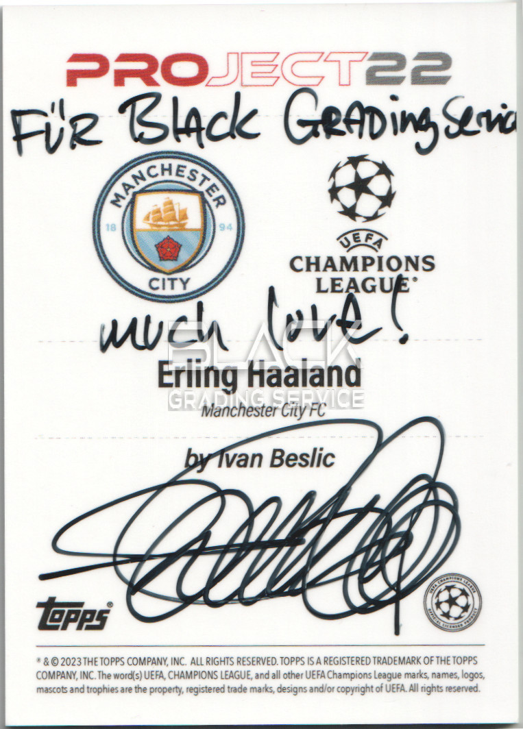 Back - Topps PROJECT22 BY IVAN BESLIC