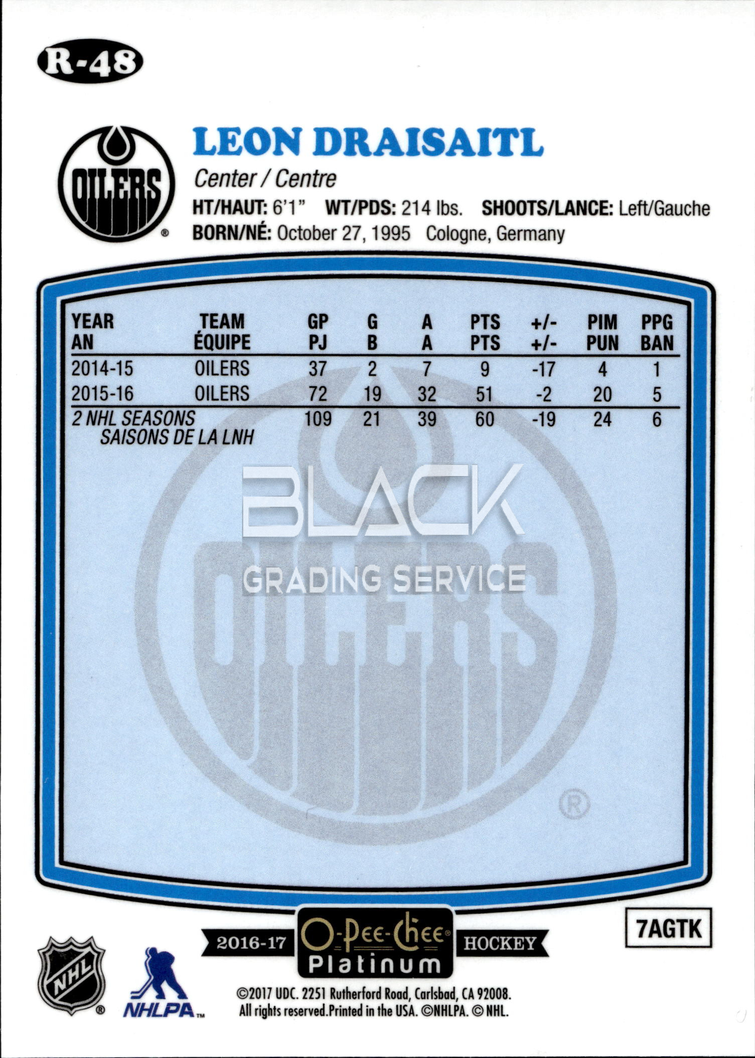 Back - O-PEE-CHEE PLATINUM 