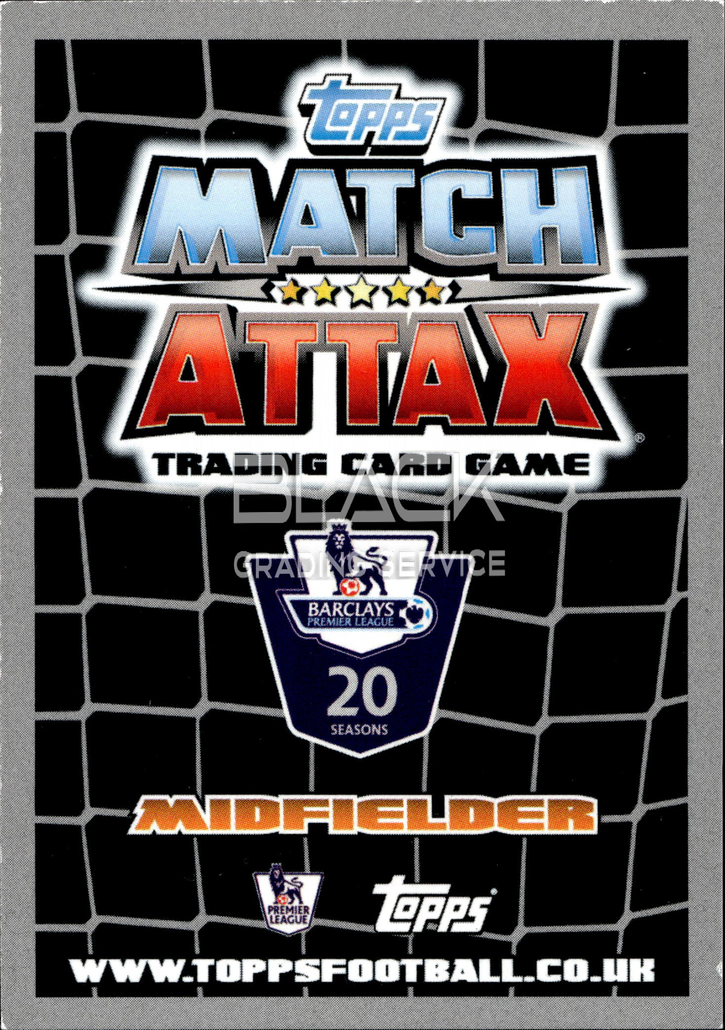 Back - Topps Match Attax Premier League