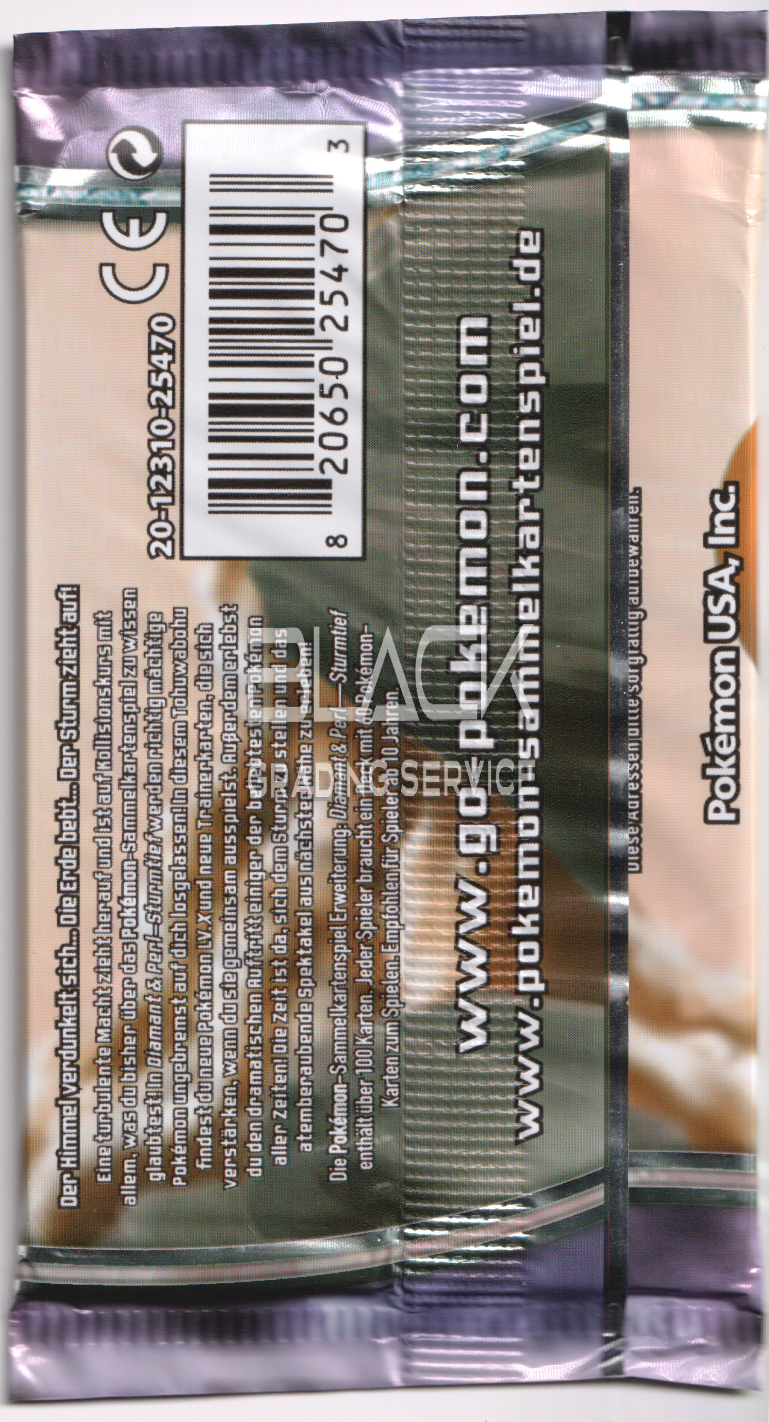 Back - Pokemon D&P GER Stormfront