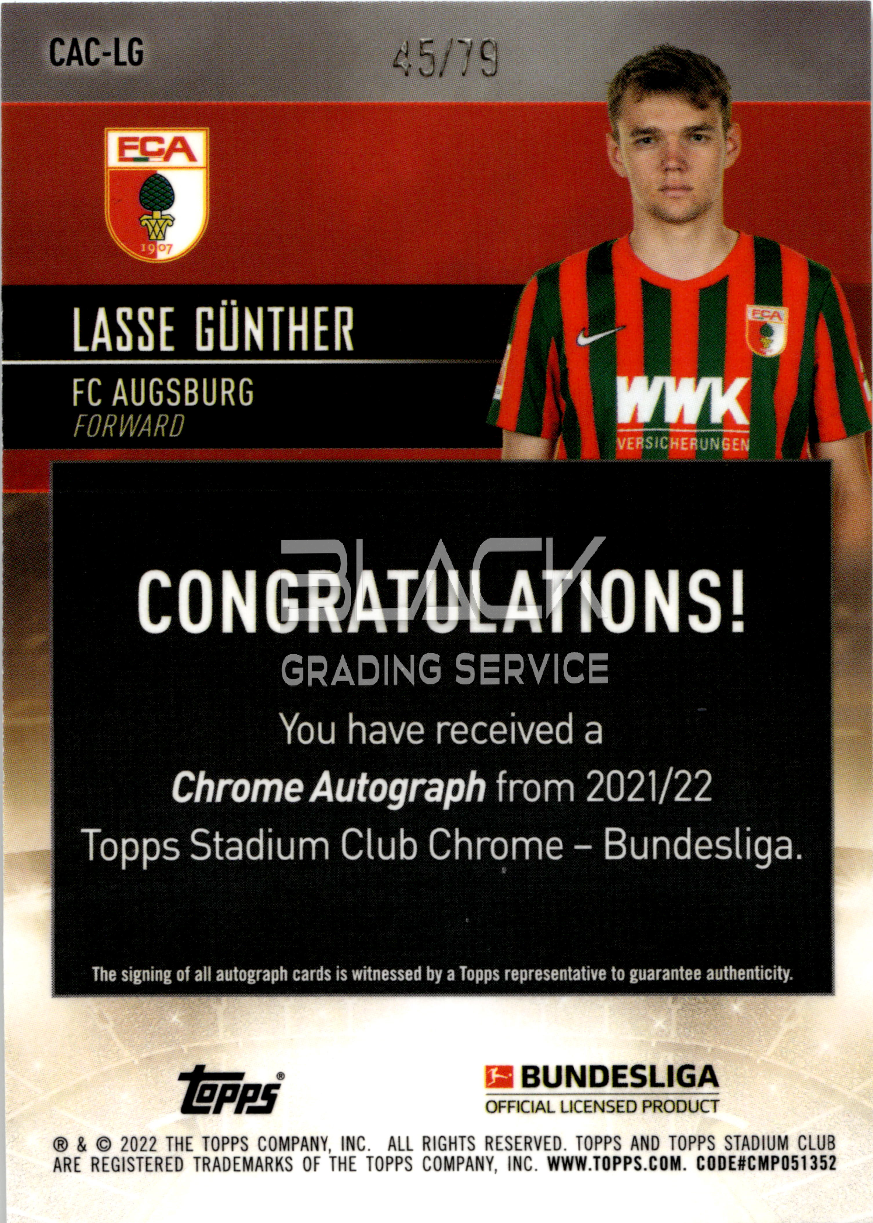 Back - Topps Stadium Club Chrome Bundesliga