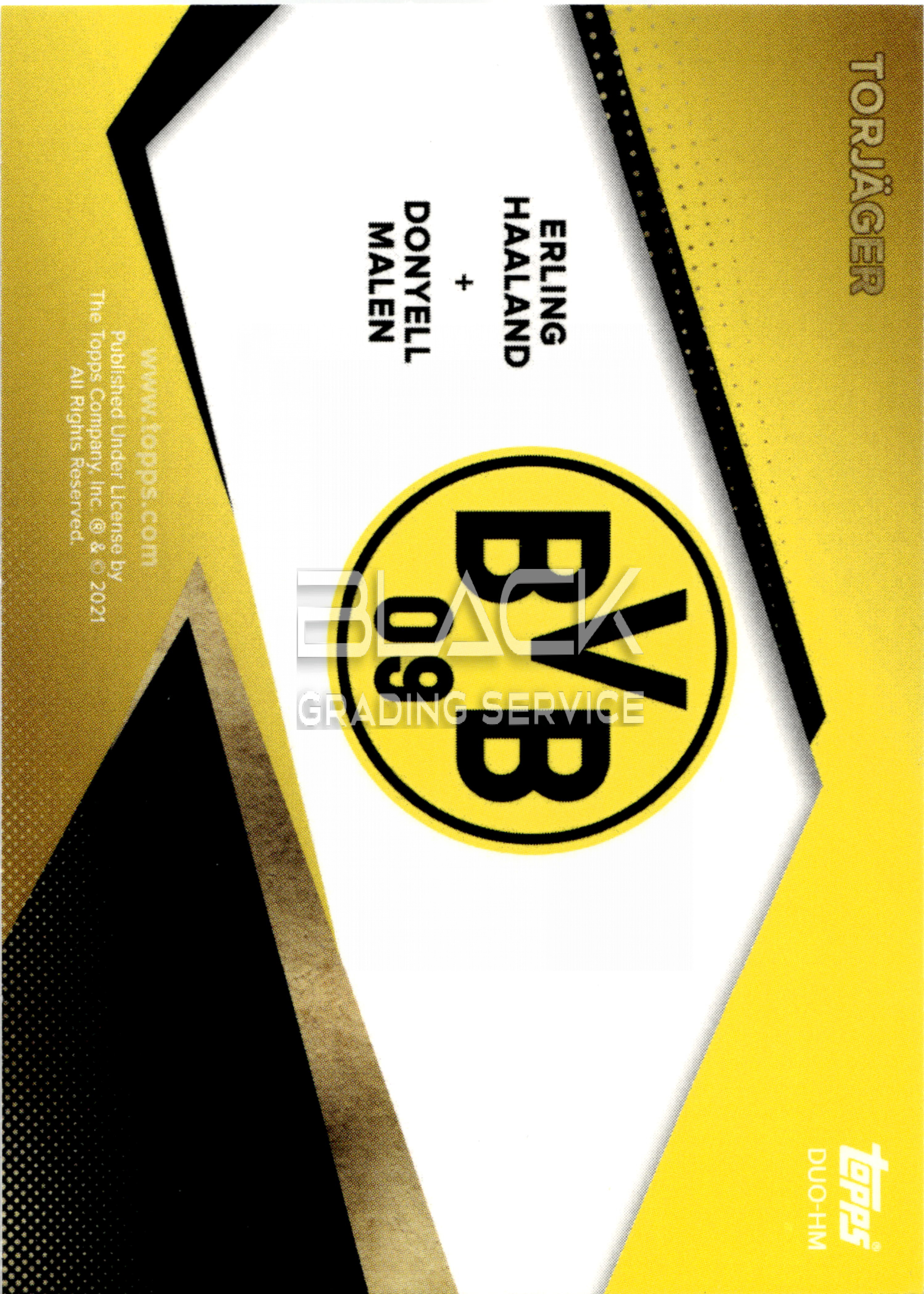 Back - Topps BVB Team Set
