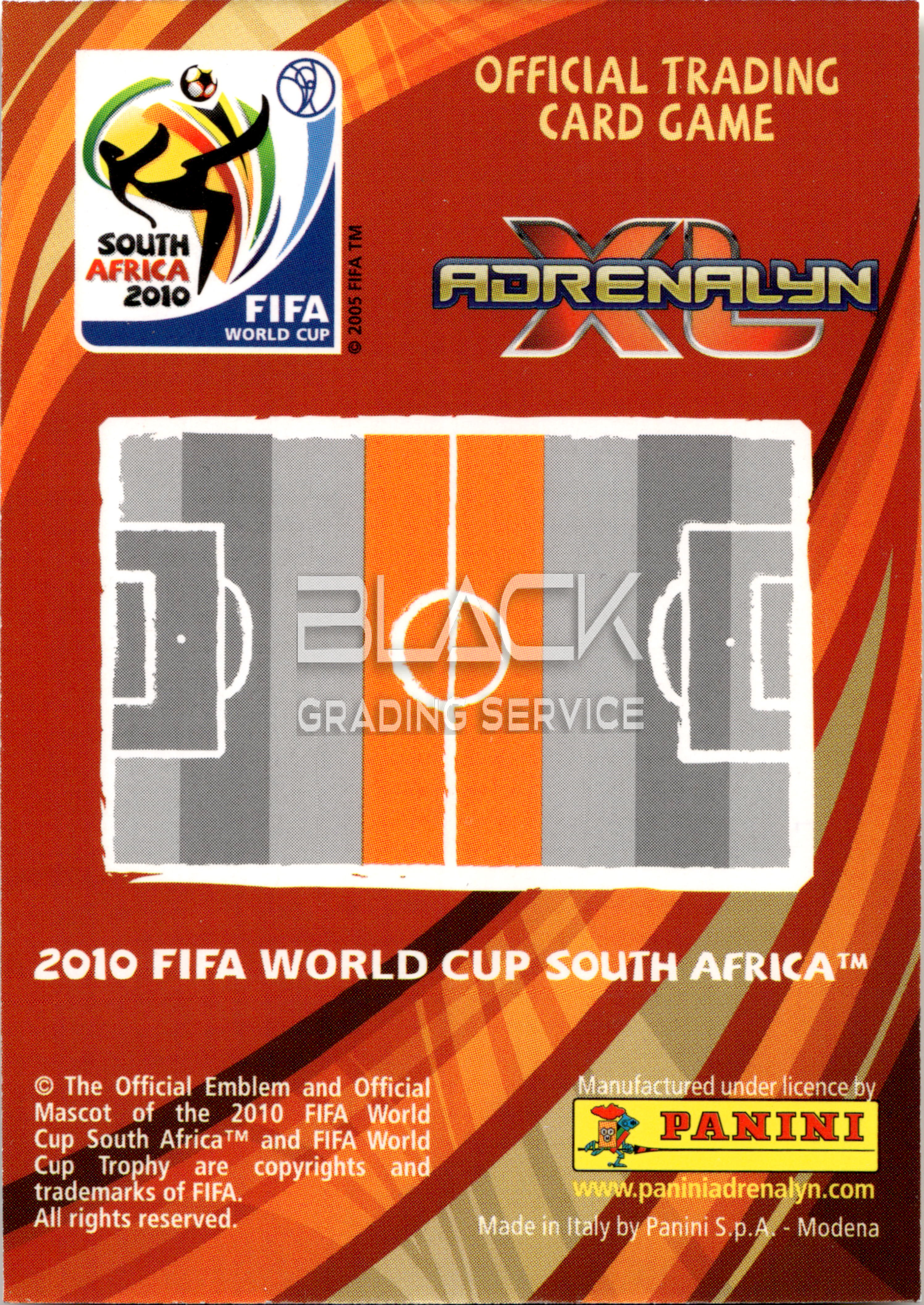 Back - Panini World Cup Adrenalyn XL