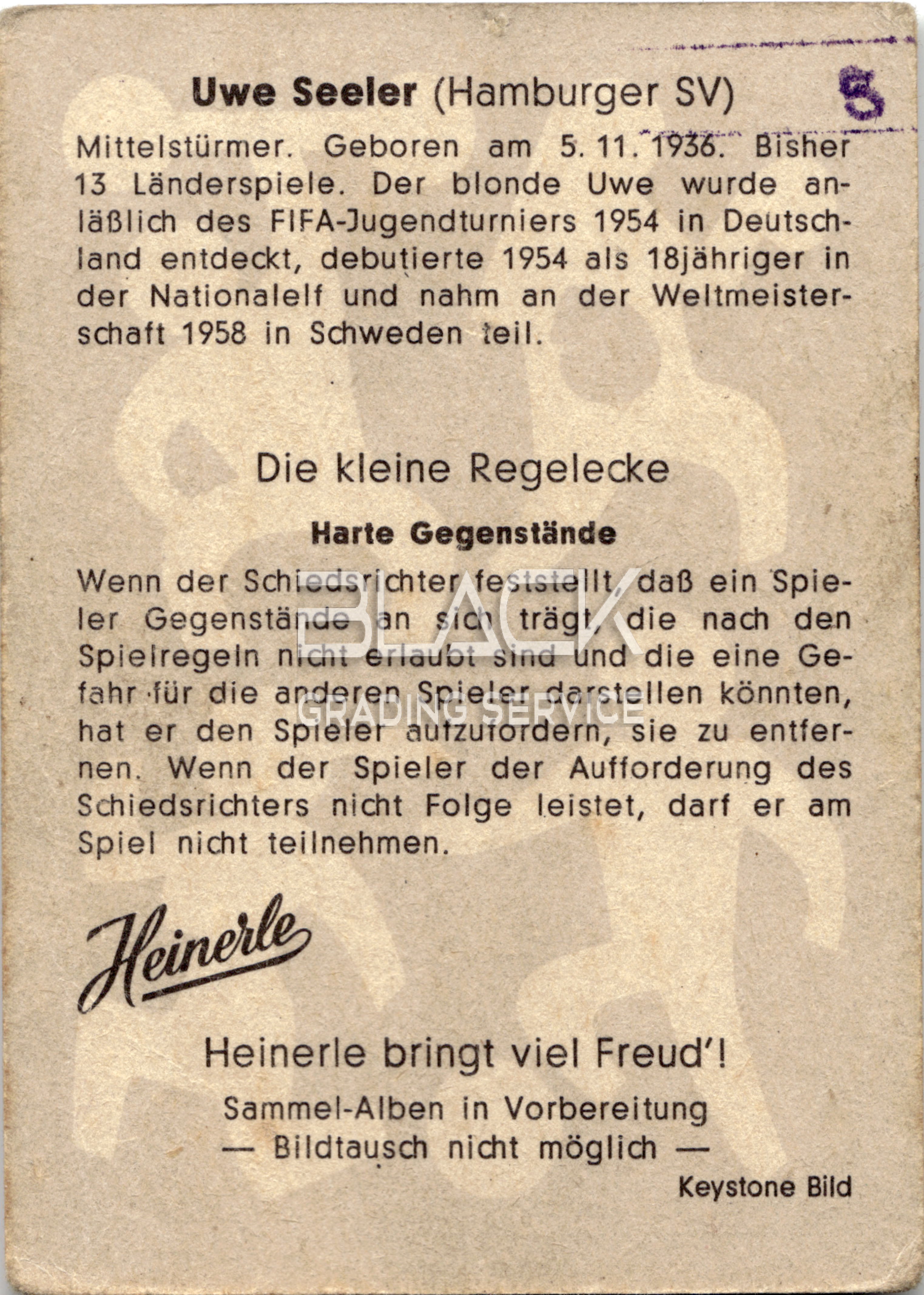 Back - Heinerle Die kleine Regelecke