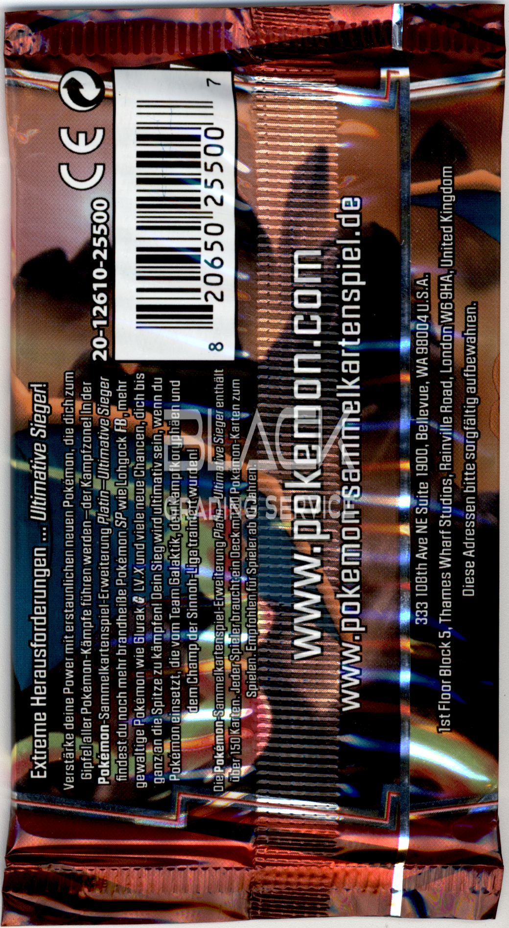 Back - Pokemon D&P GER Platinium