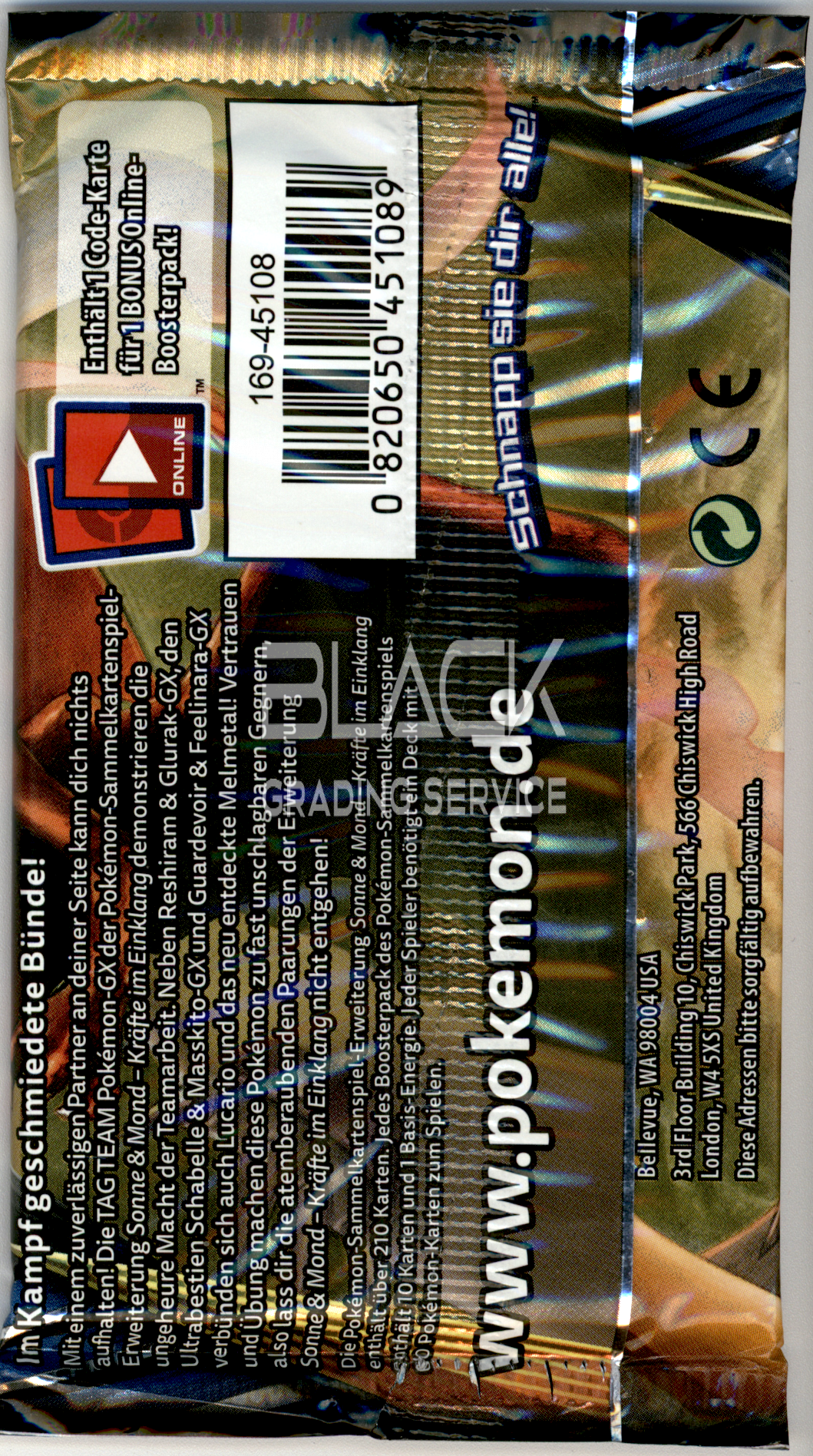 Back - Pokemon S&M GER Unbroken Bonds