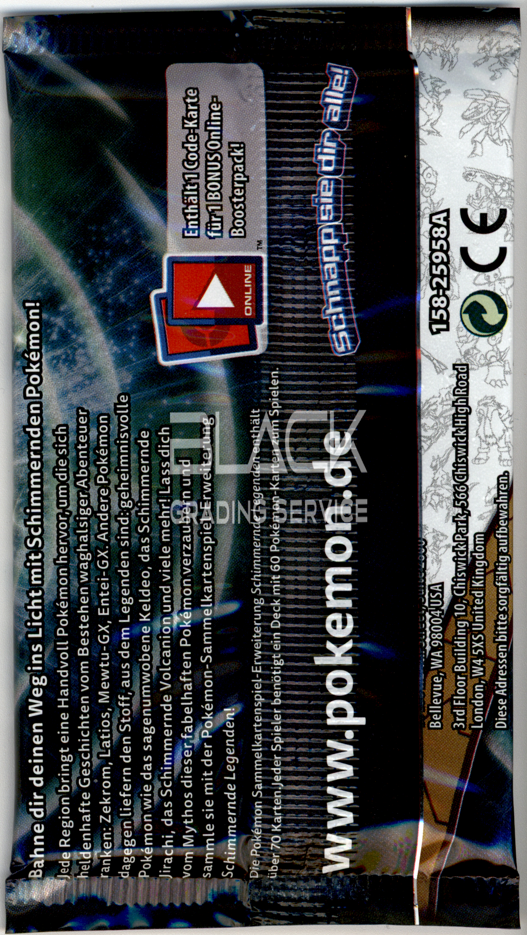 Back - Pokemon S&M GER Shining Legends