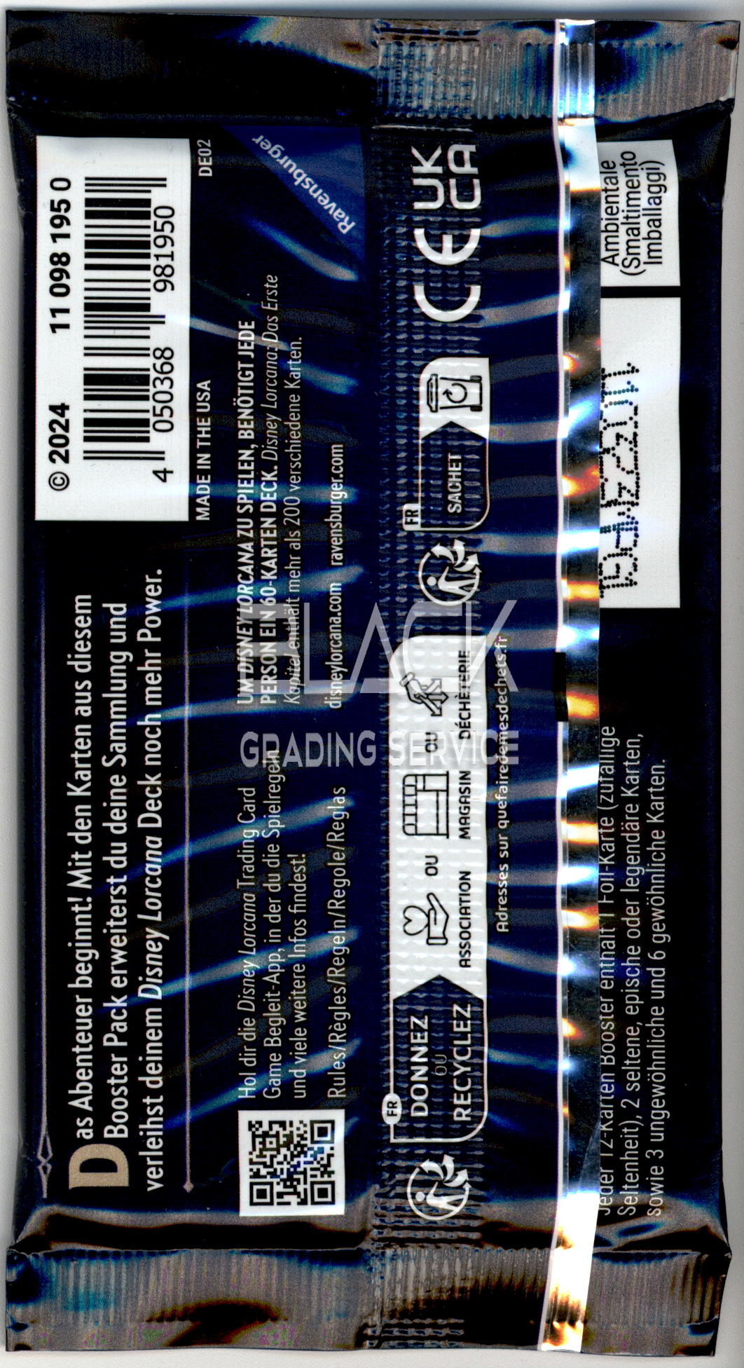 Back - Ravensburger GER Disney Lorcana The First Chapter