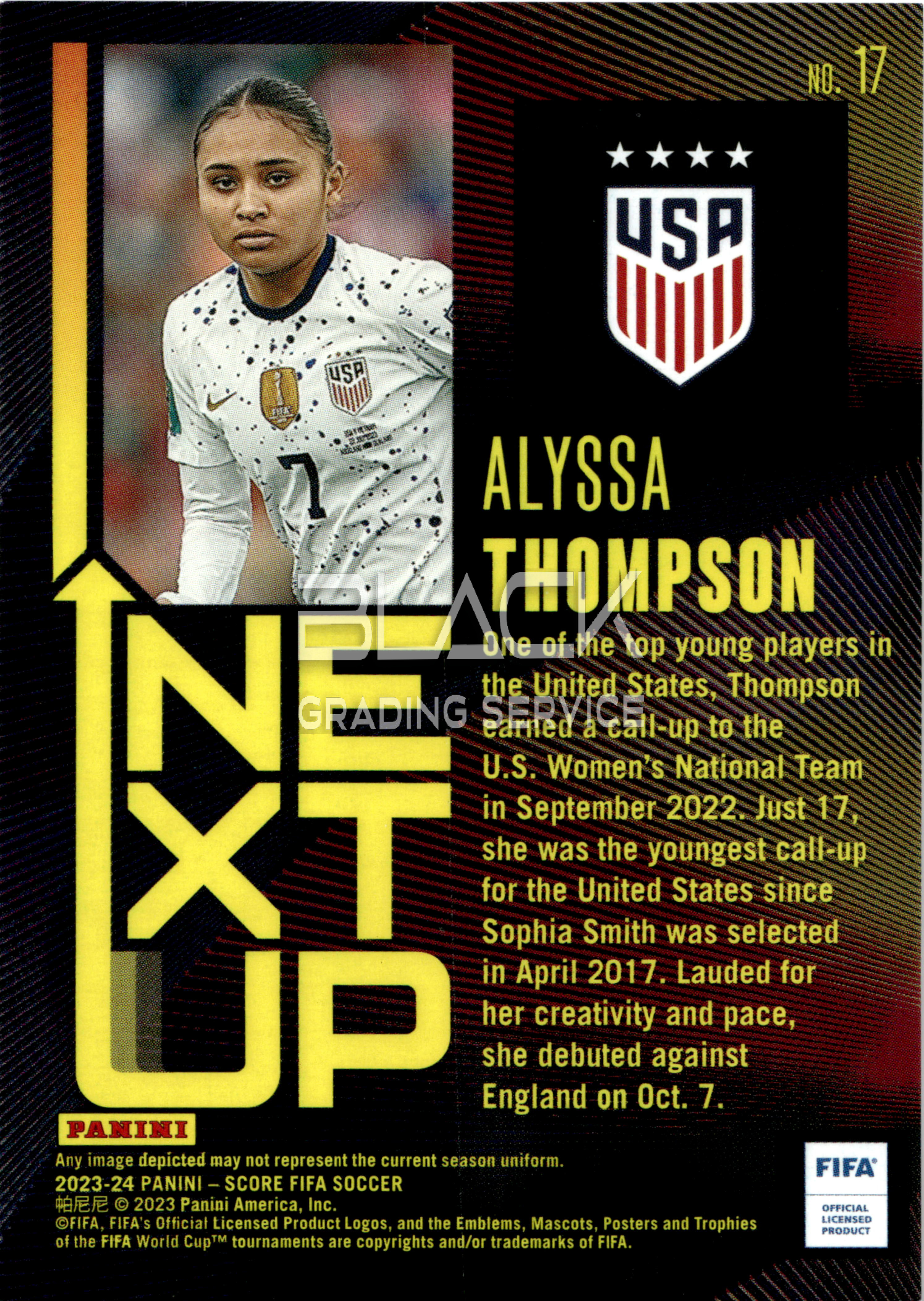 Back - Panini Score Next Up