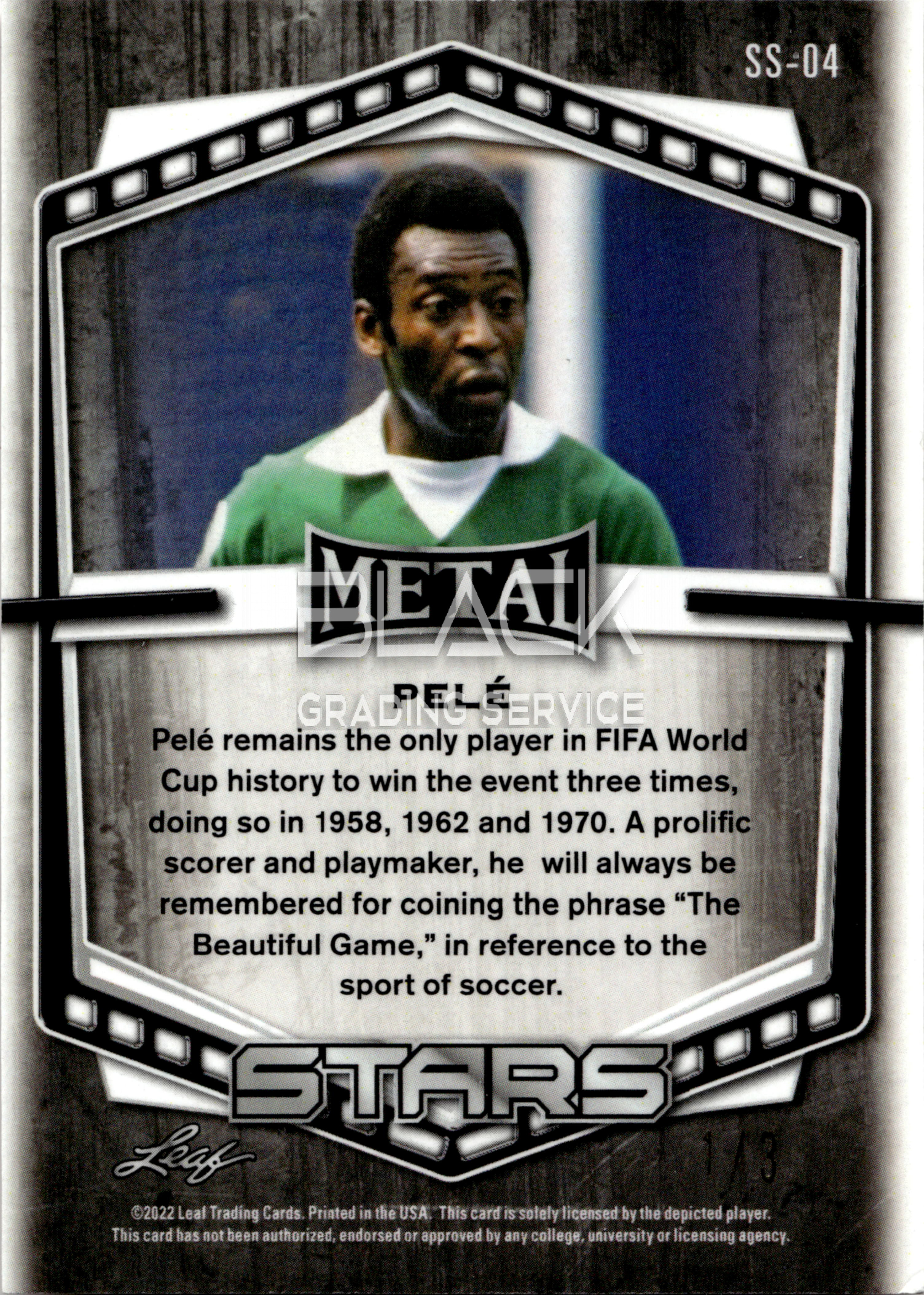 Back - Leaf Metal Stars