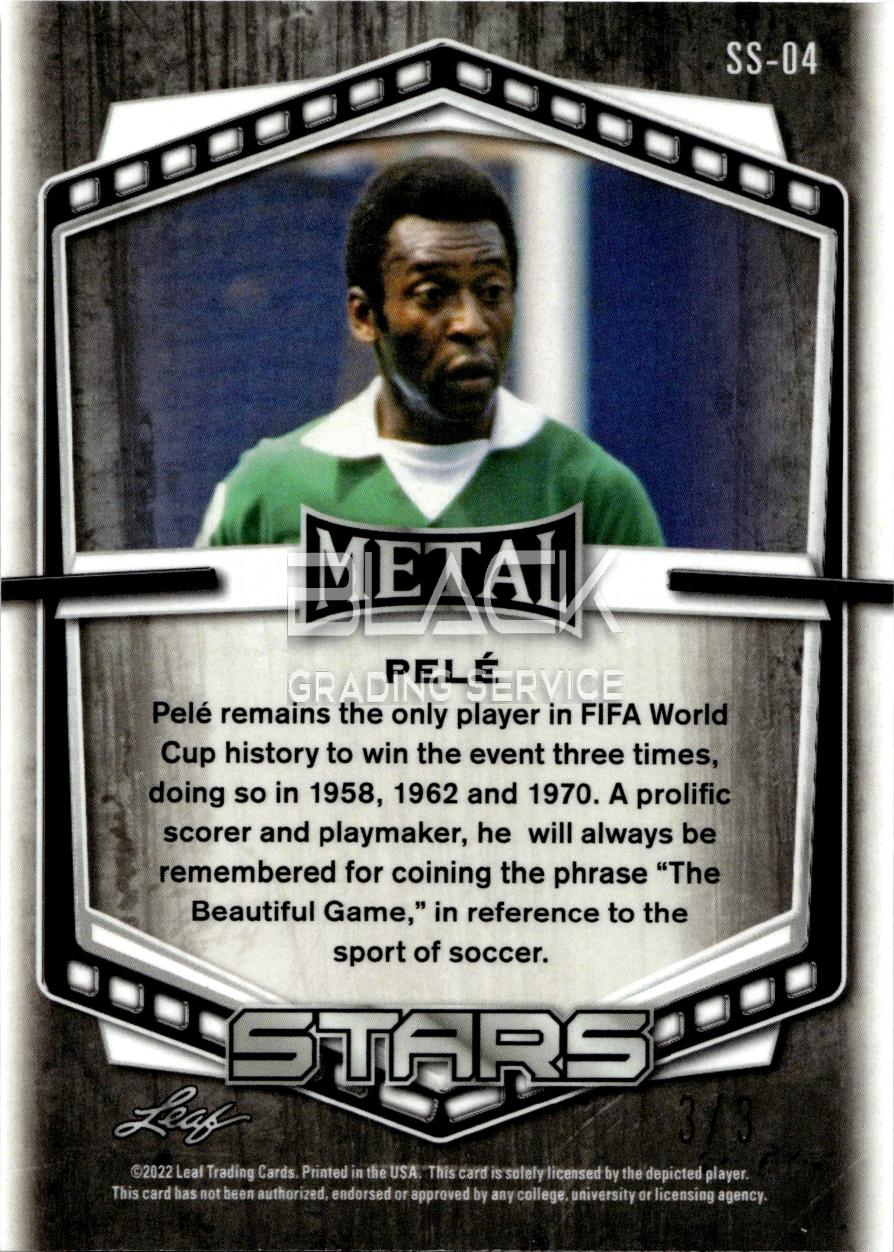 Back - Leaf Metal Stars