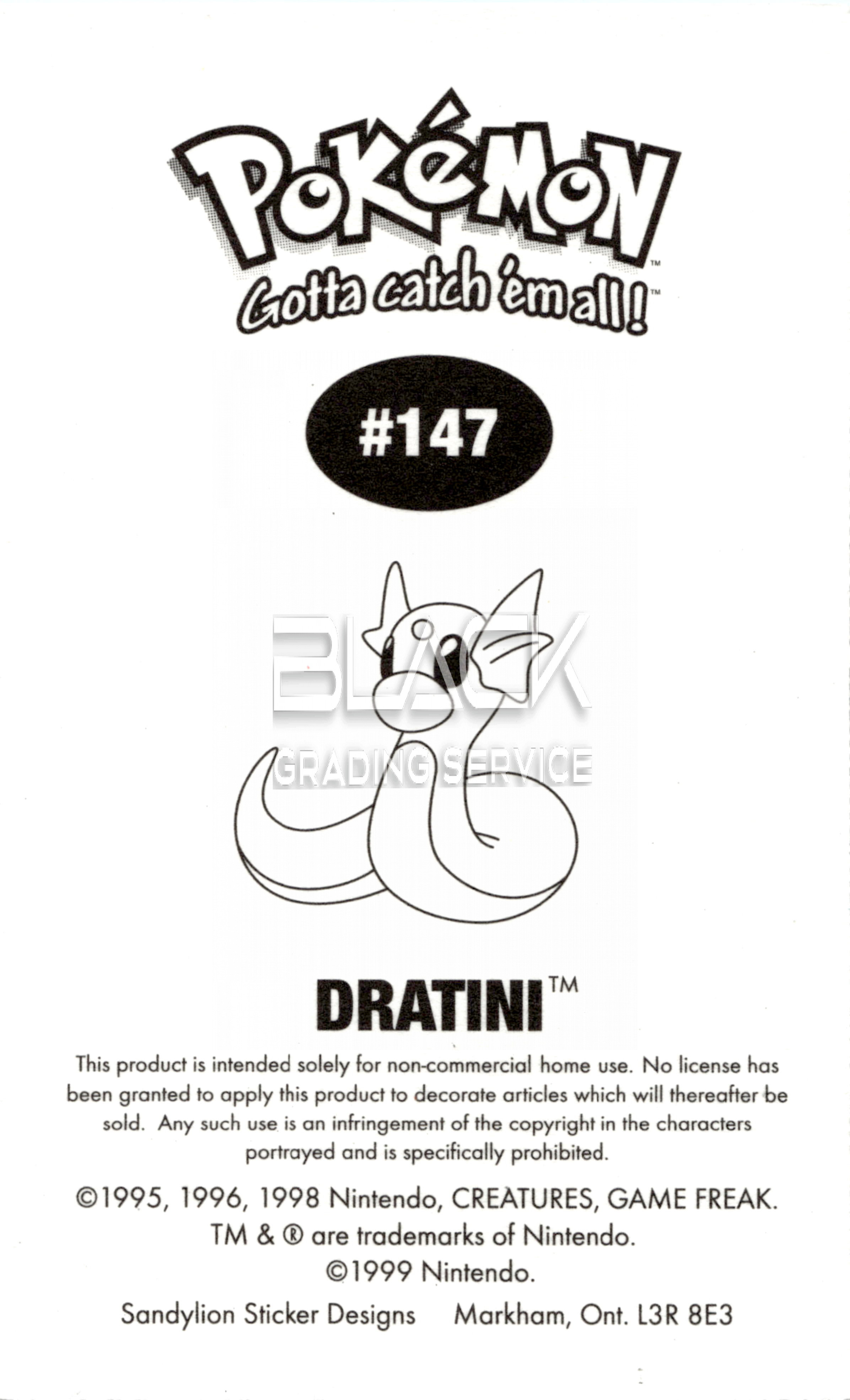 Back - Pokemon EN Sandylion Sticker