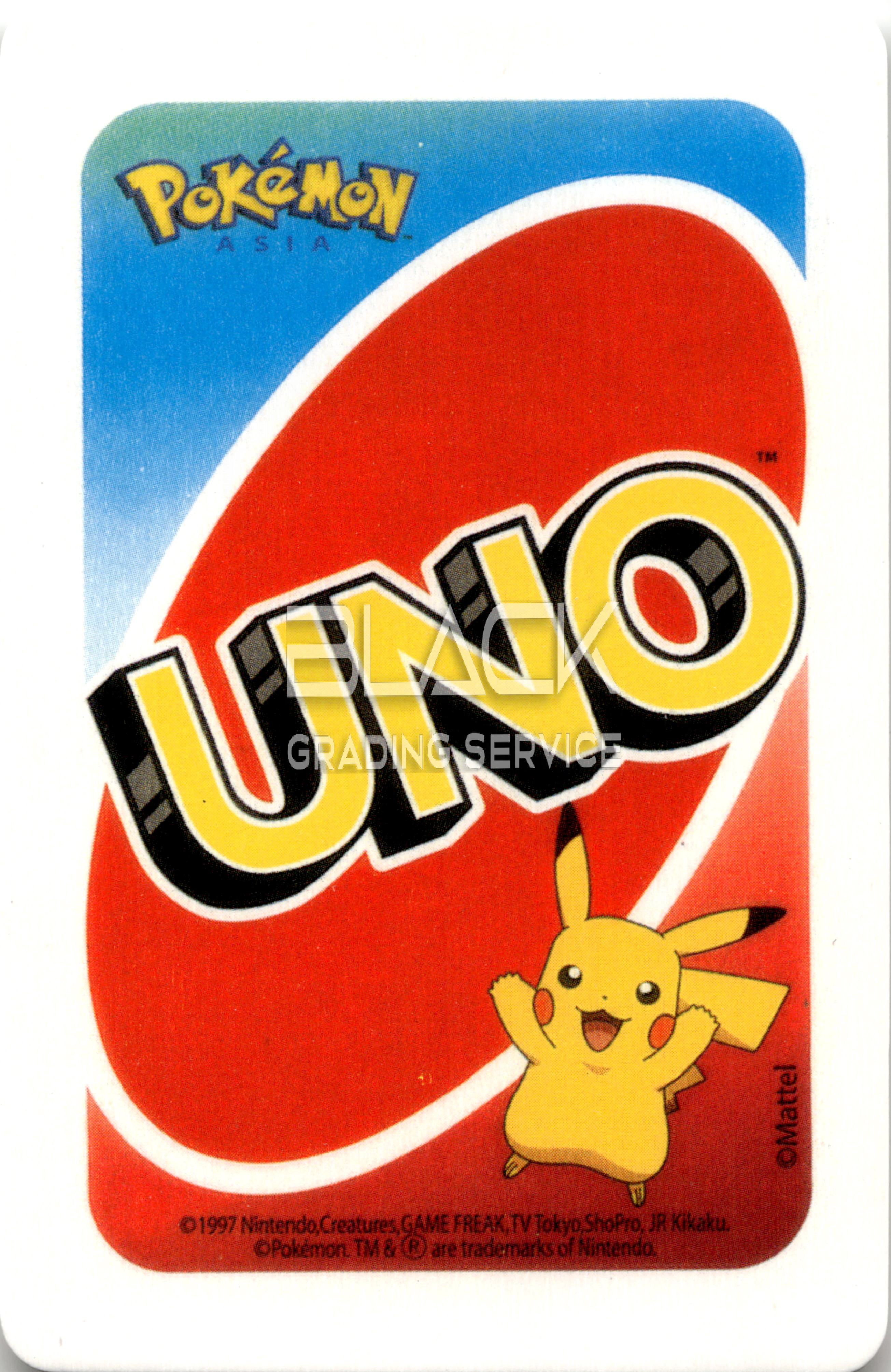 Back - Pokemon Asia Mattel Uno