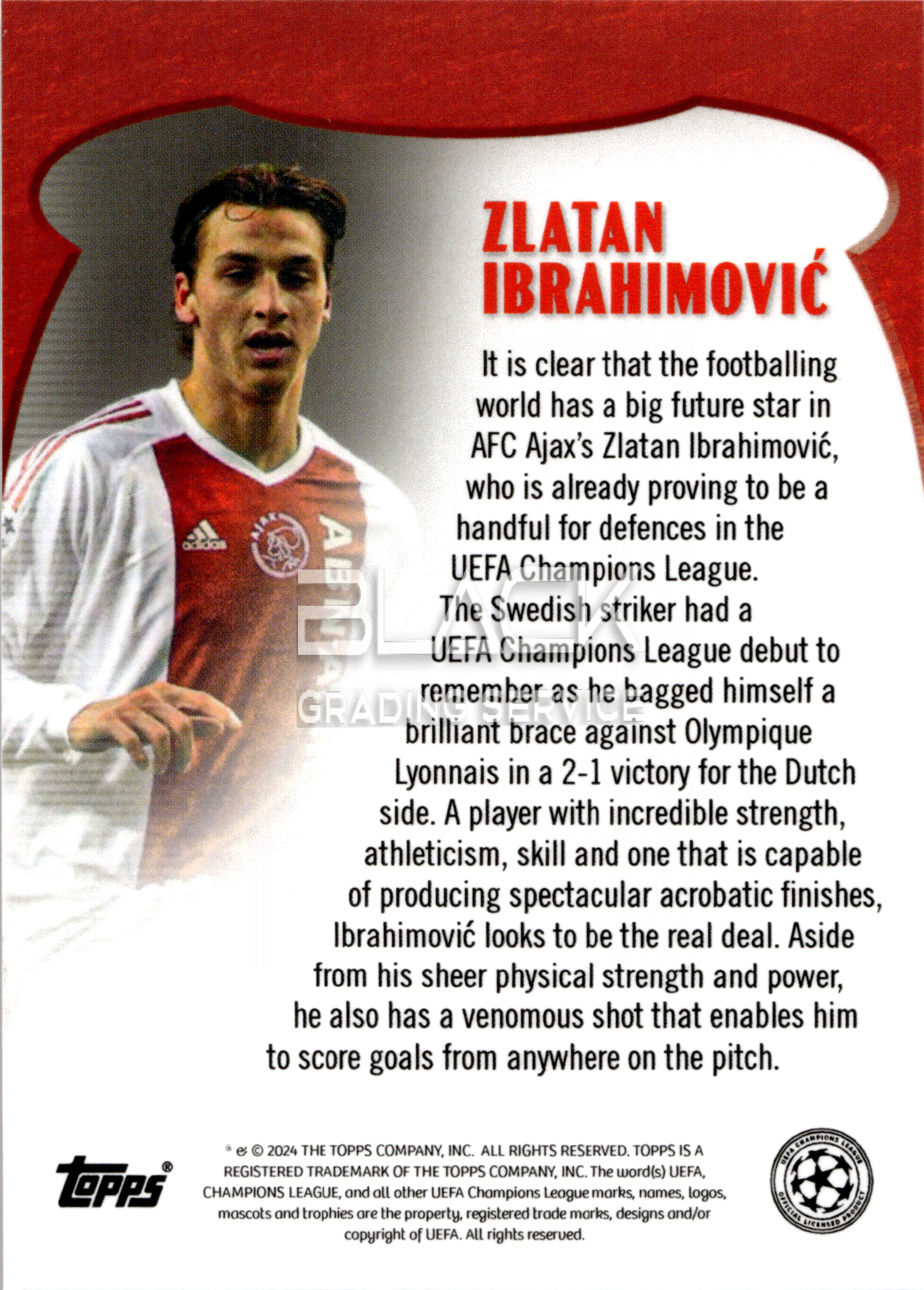 Back - Topps The Lost Rookie Cards