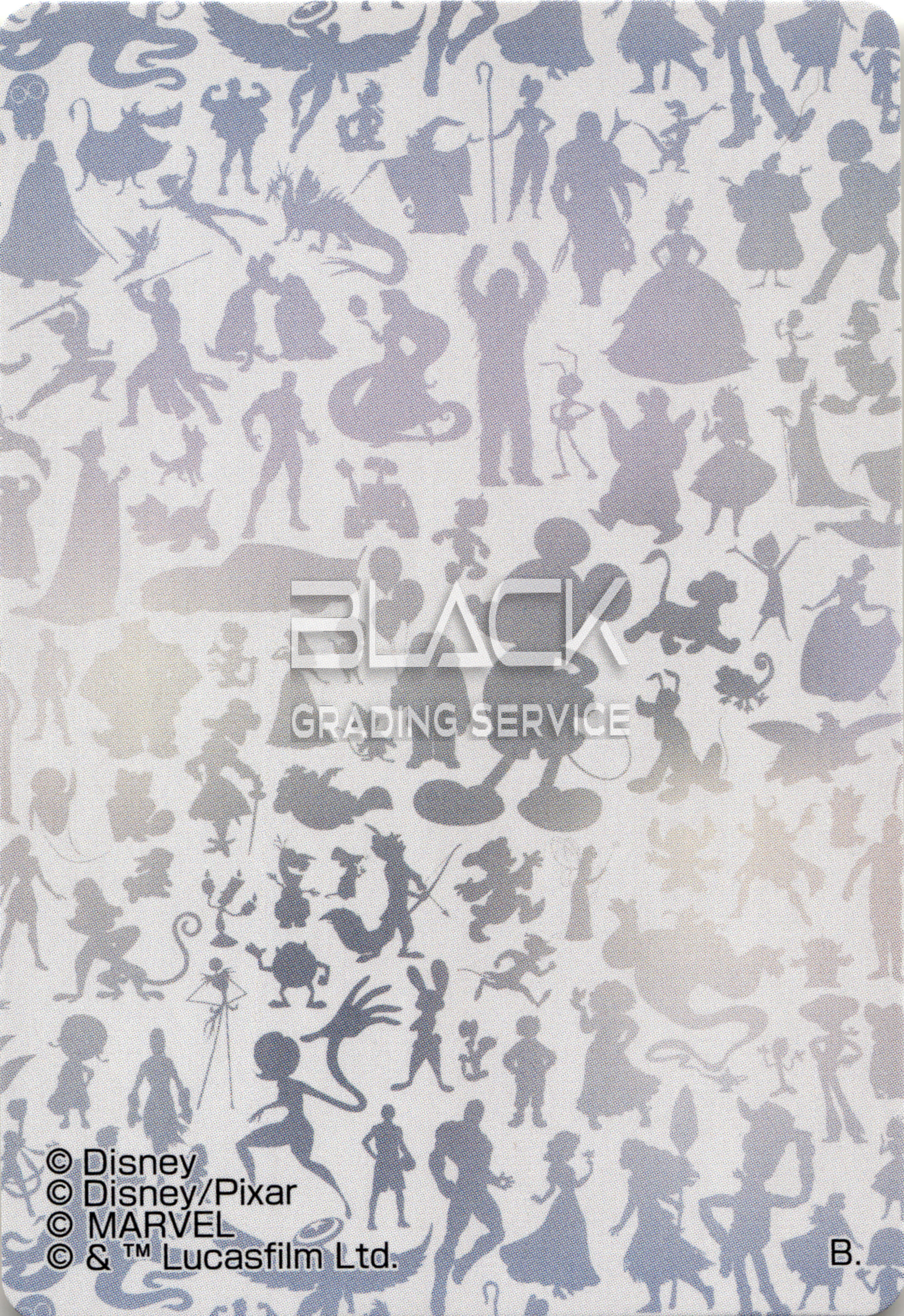 Back - Bandai Disney 100 JPN 100 Wonder Card Collection