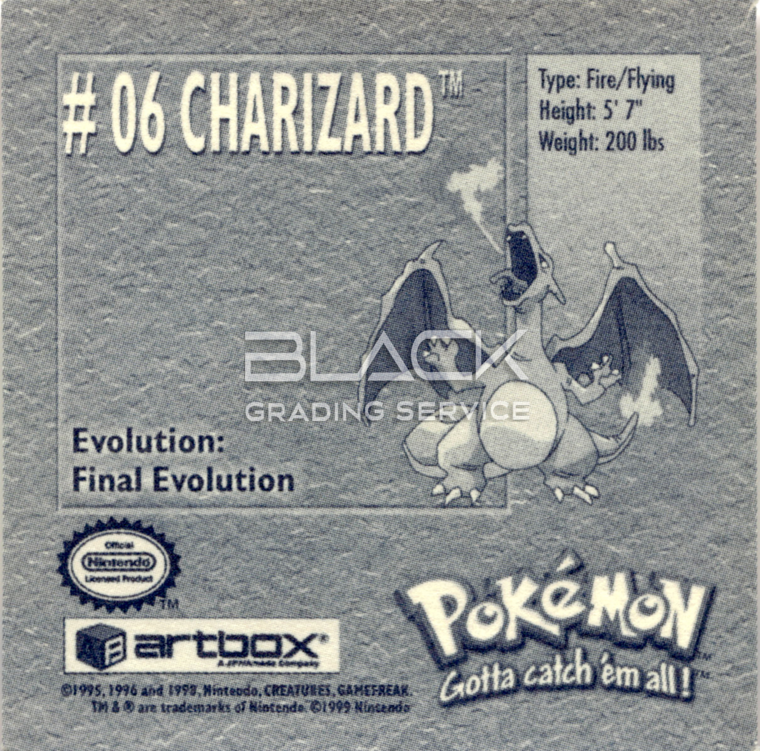 Back - Pokemon EN Stickers Series 1