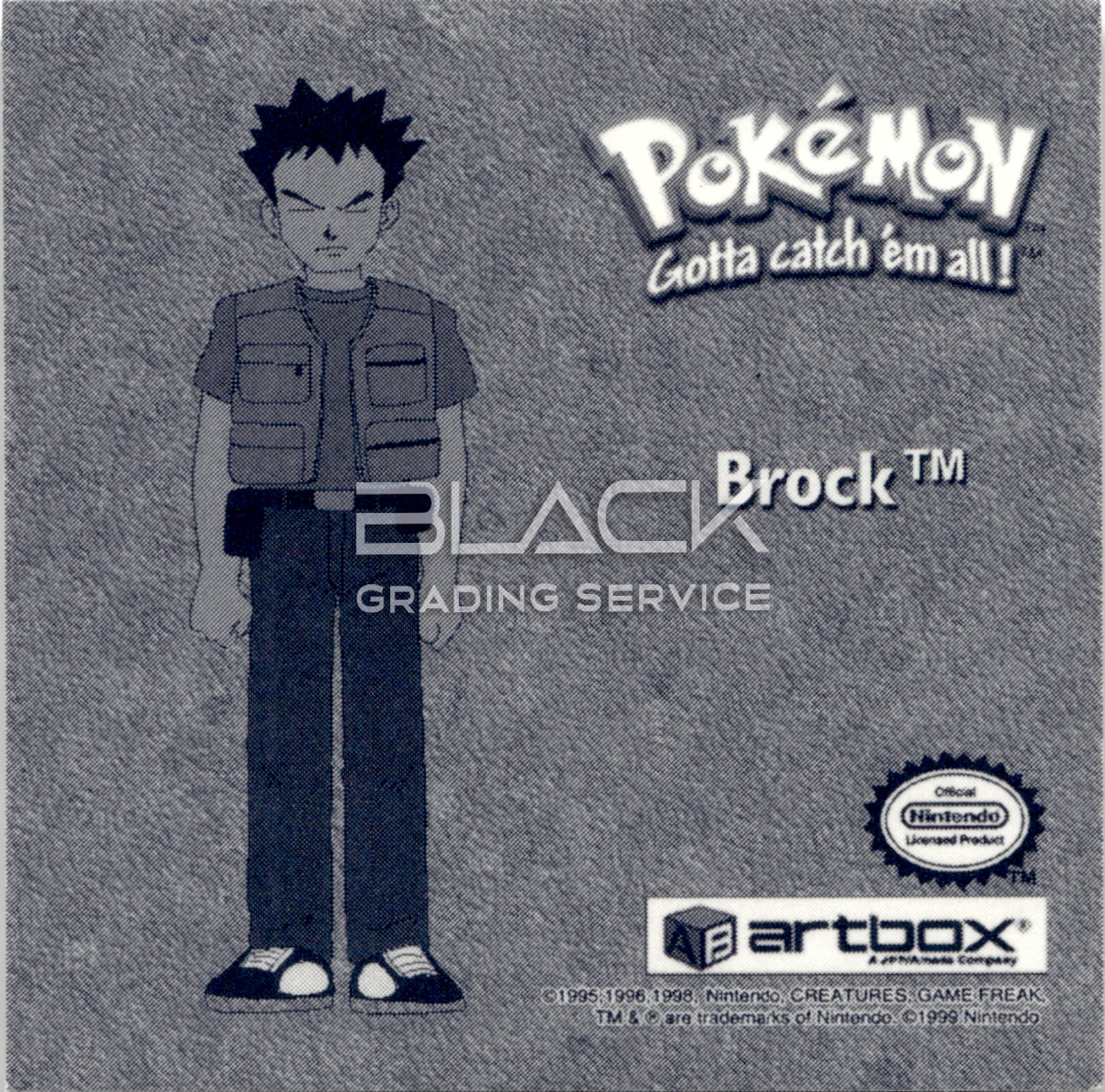 Back - Pokemon EN Stickers Series 1