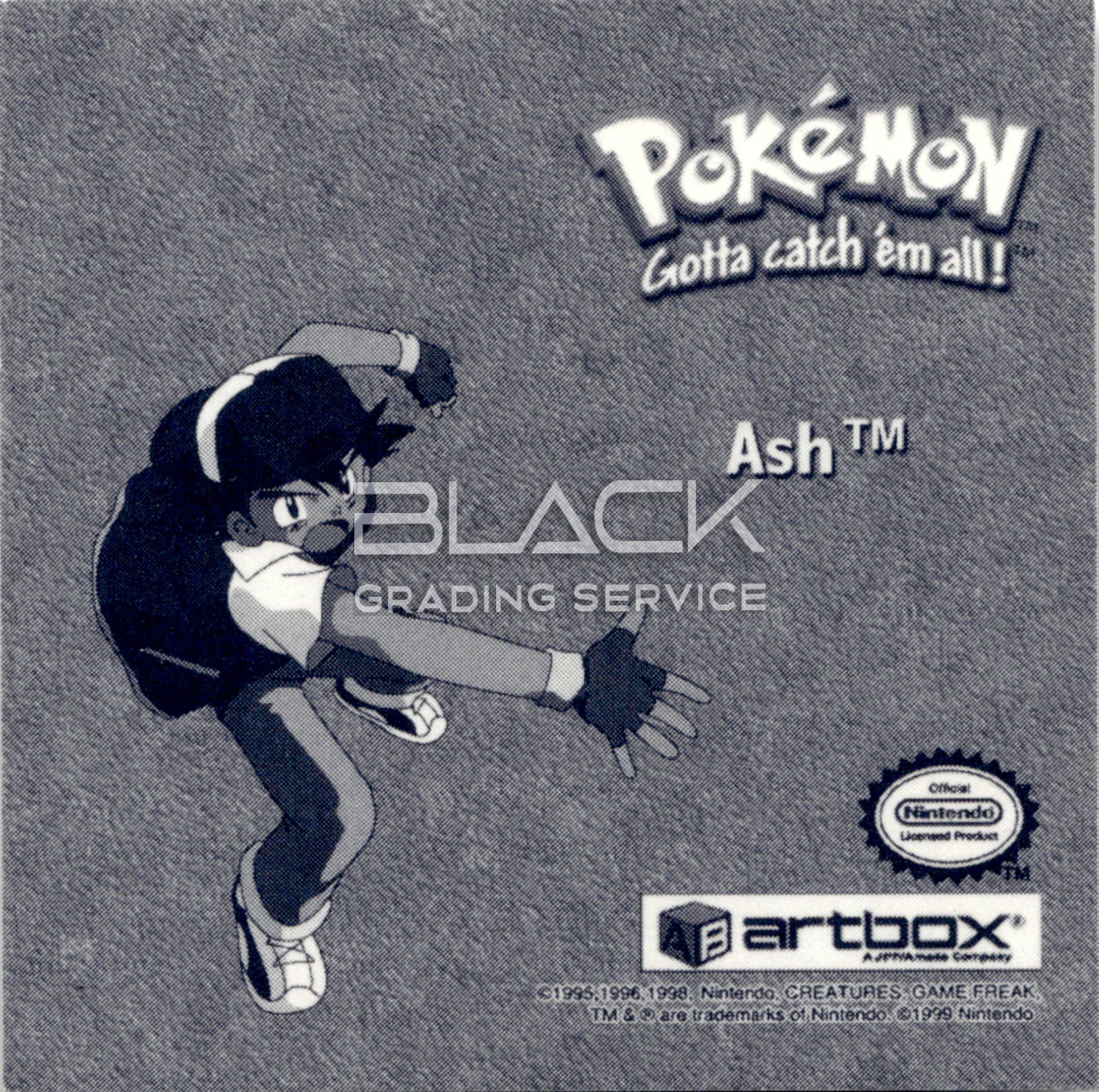 Back - Pokemon EN Stickers Series 1