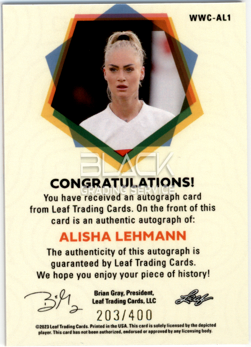 Back - Leaf Women's World Cup 23