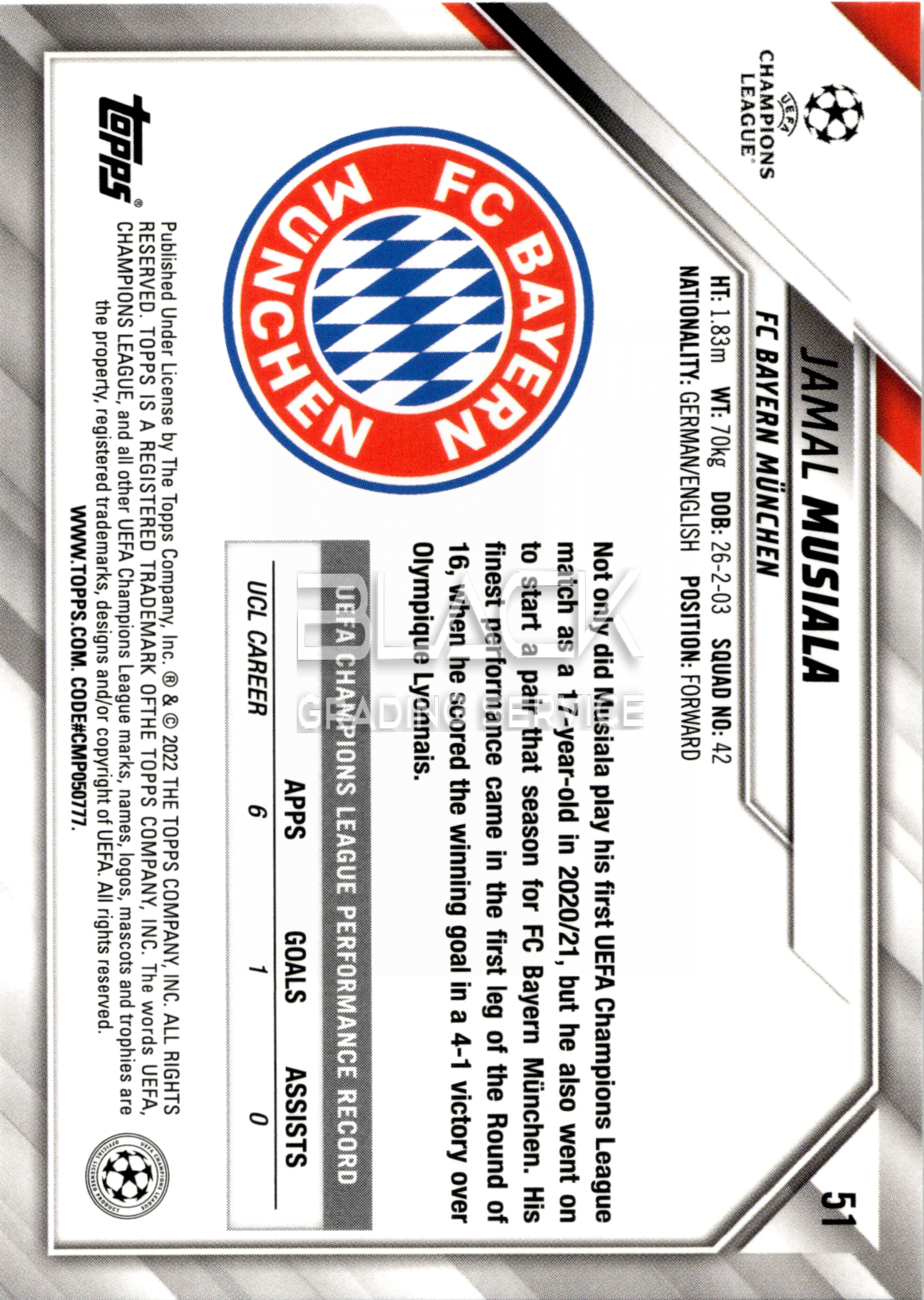 Back - Topps UCL 1st Edition Box