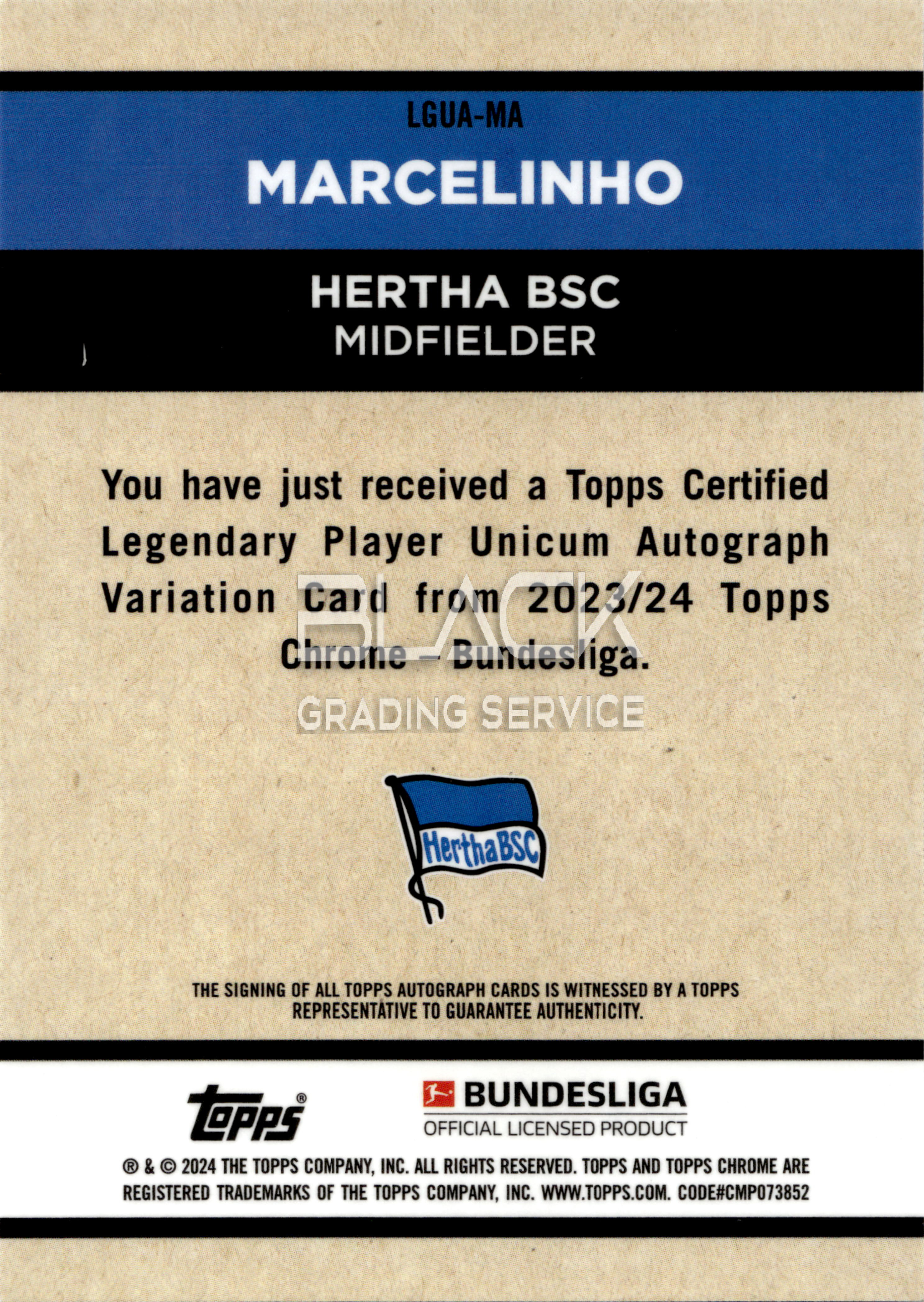 Back - Topps Chrome Bundesliga 60 Years