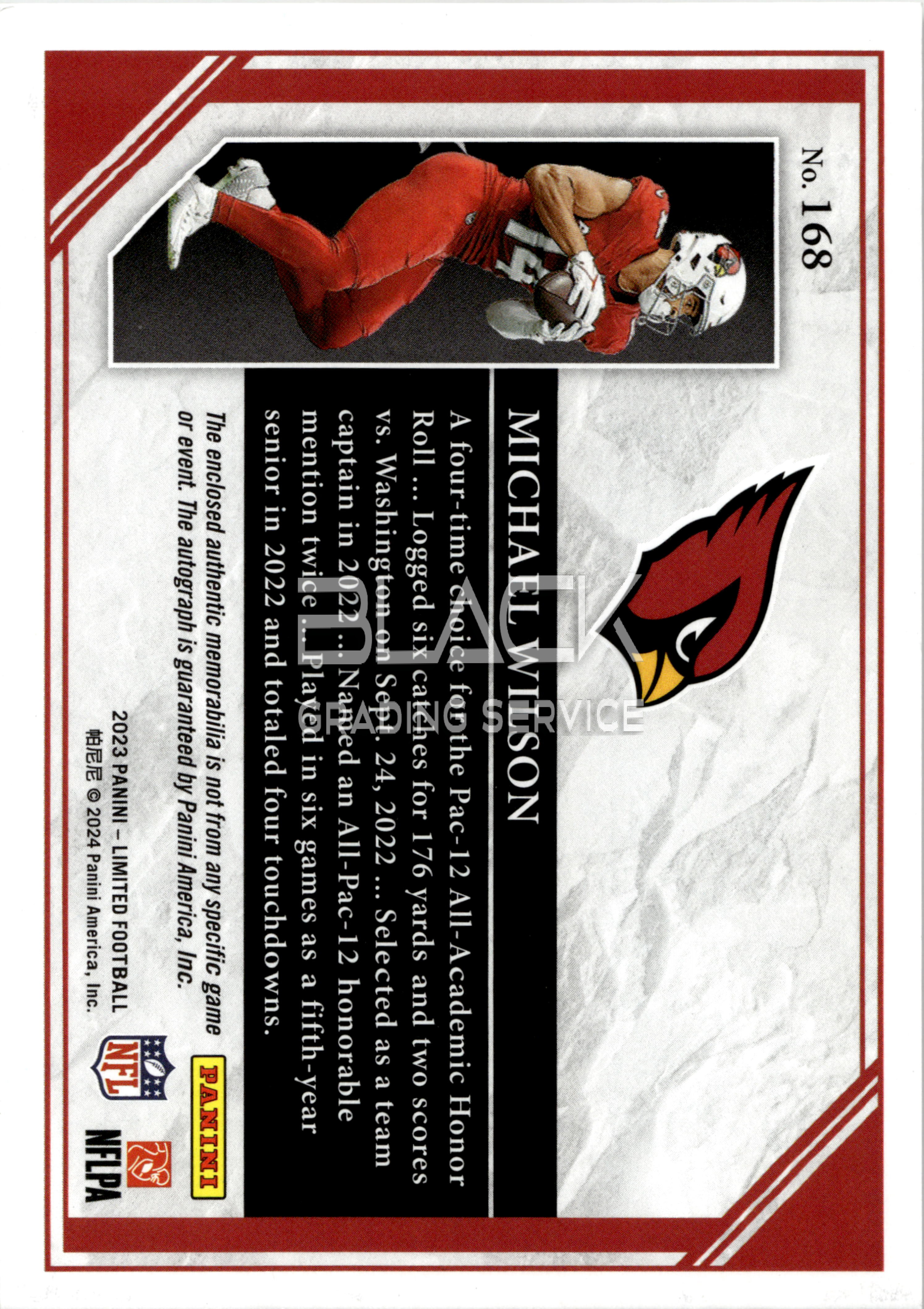 Back - Panini Limited Football