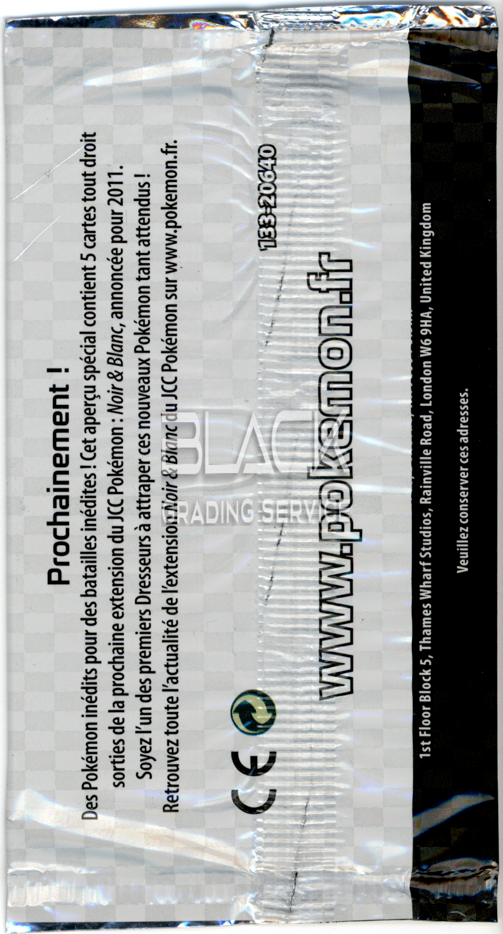 Back - Pokemon B&W FRA Black & White