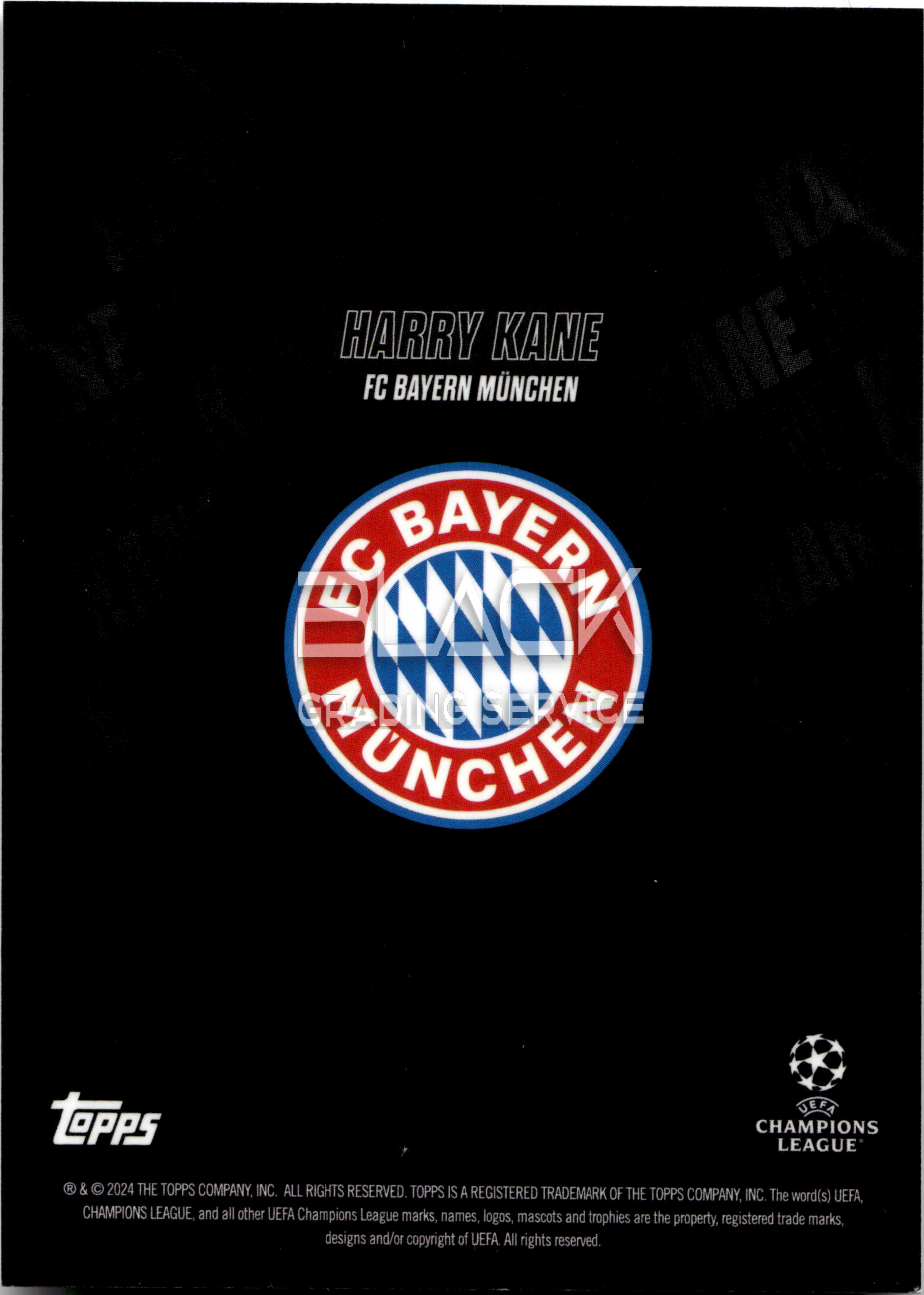 Back - Topps UCC Showtime