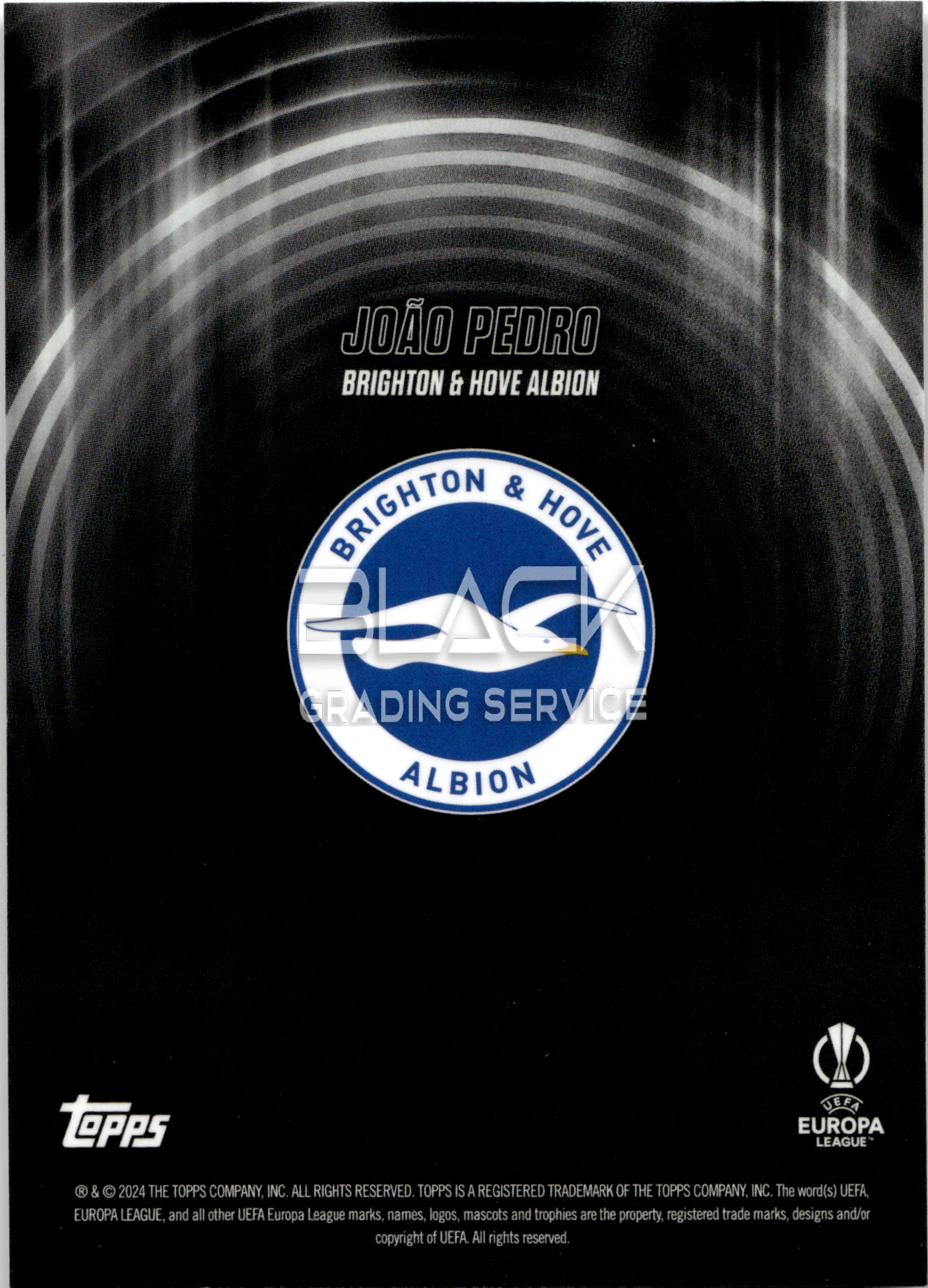 Back - Topps UCC Showtime