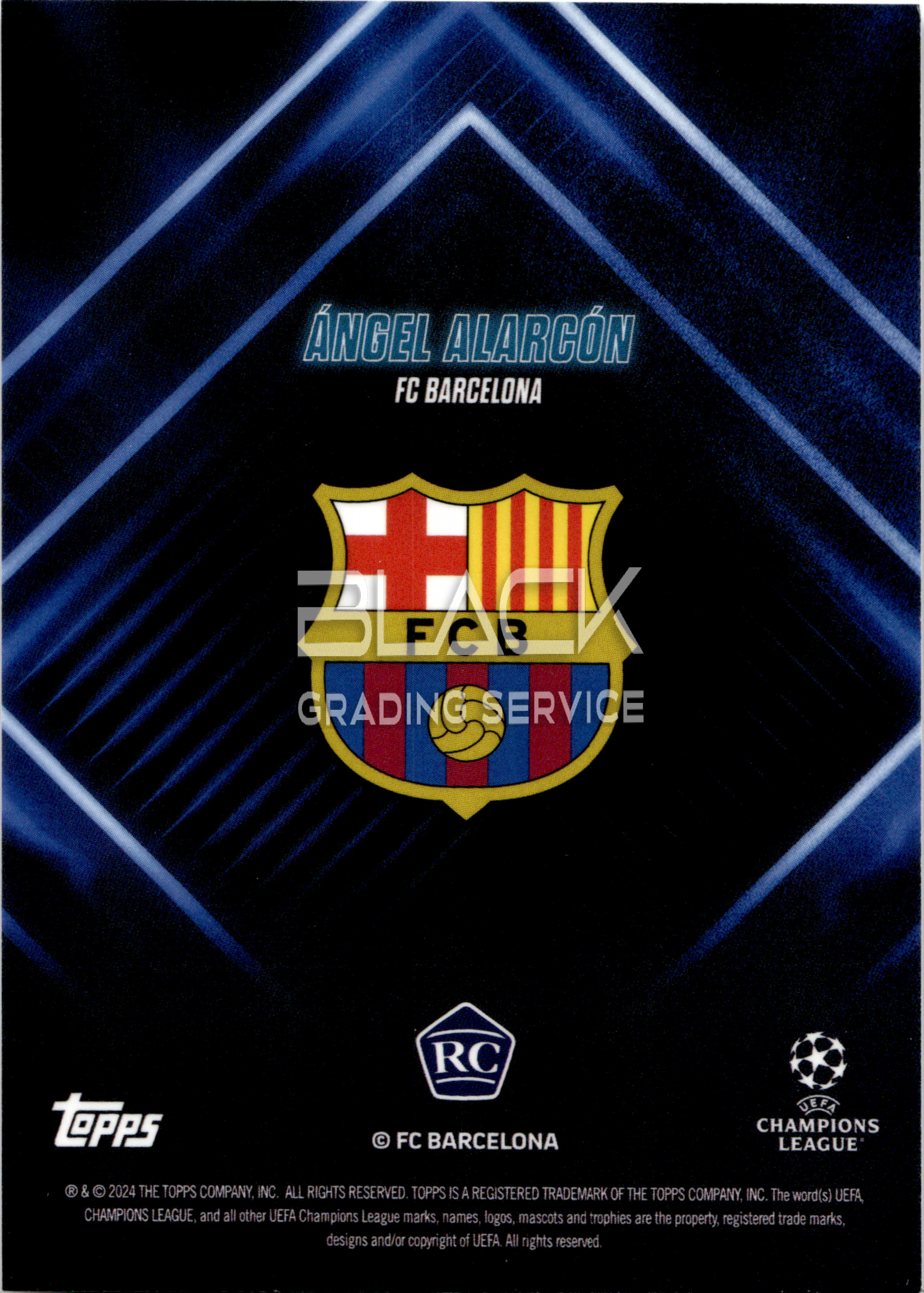 Back - Topps UCC Showtime