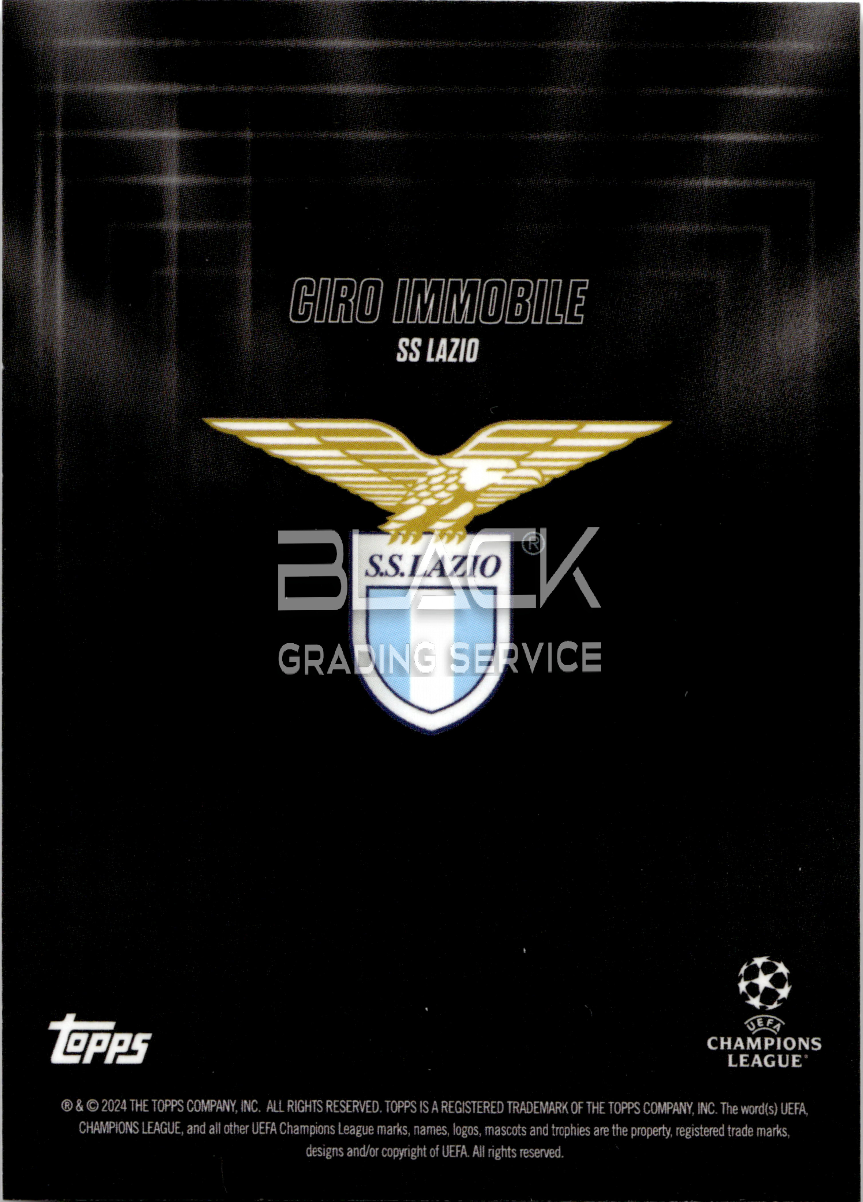 Back - Topps UCC Showtime