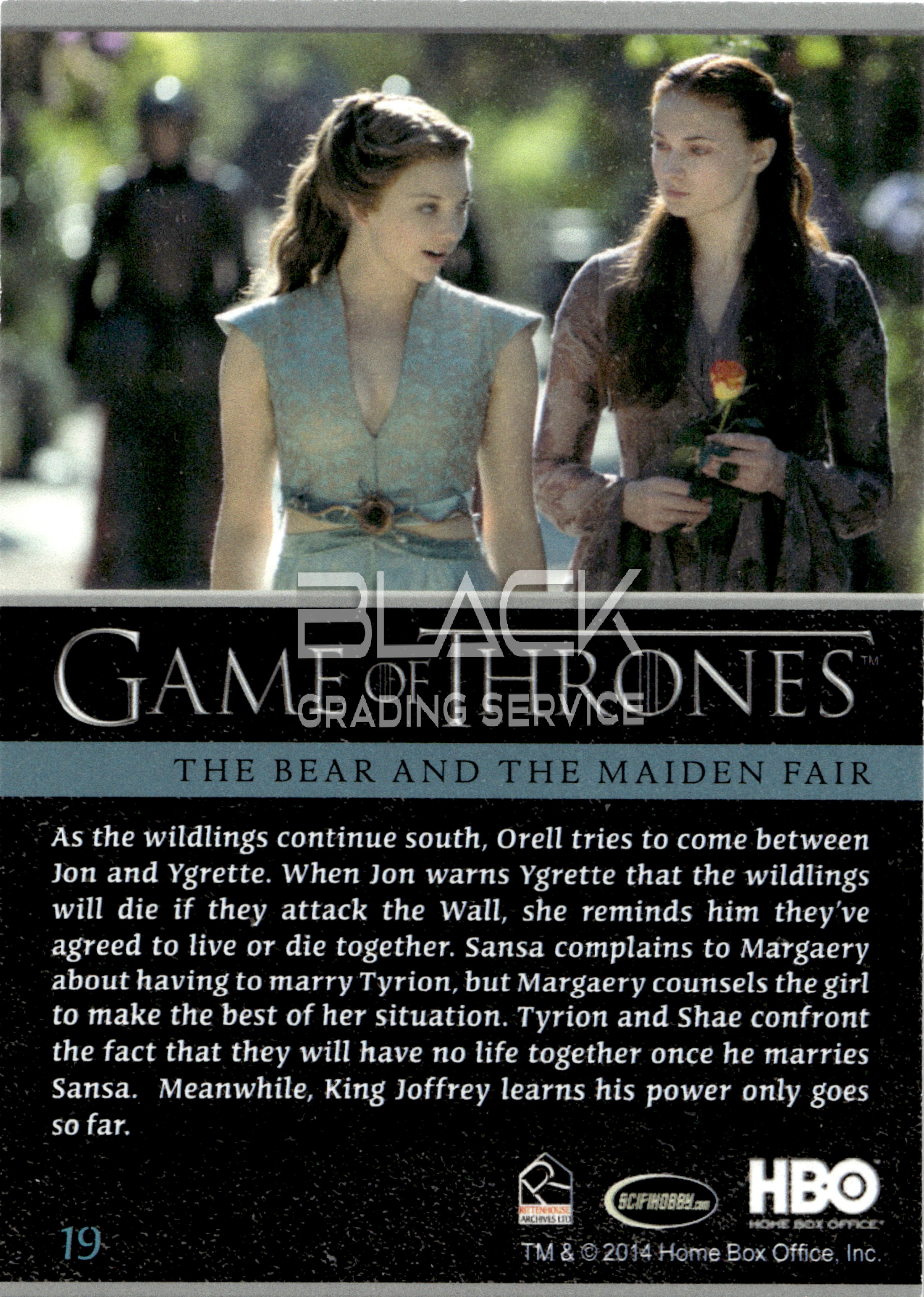 Back - Game of Thrones Season 3