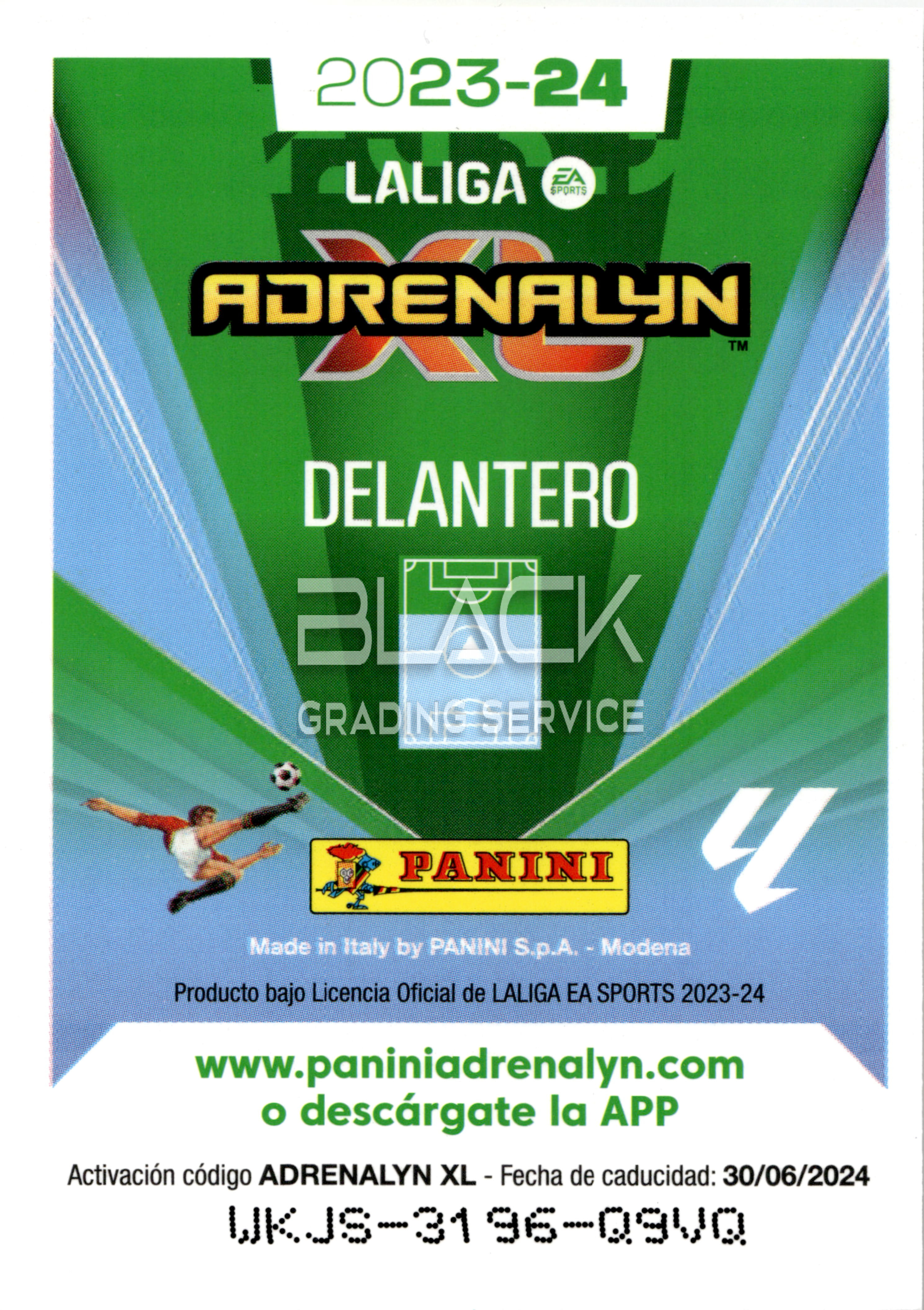 Back - Panini LALIGA Adrenalyn XL