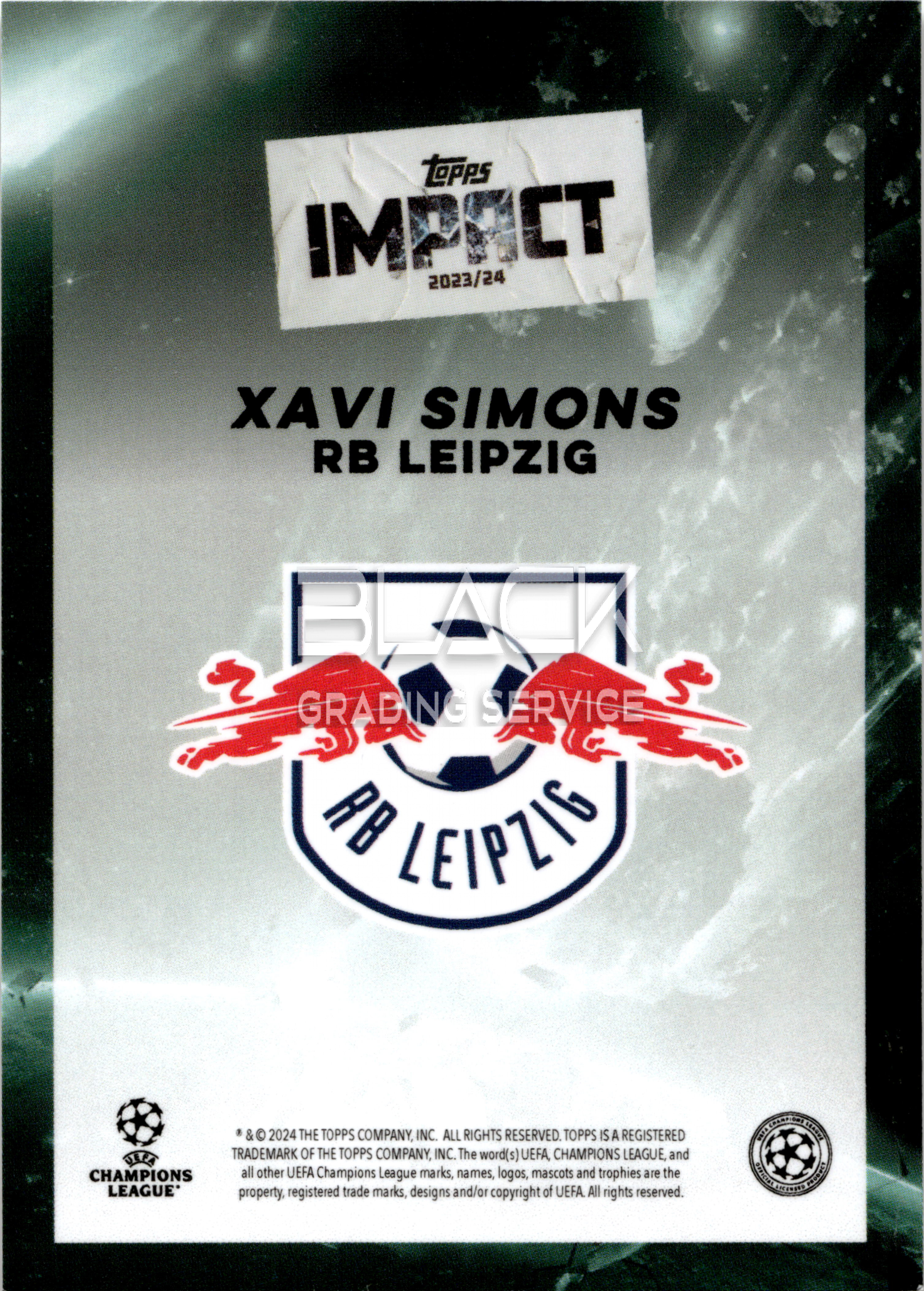 Back - Topps UCC Impact