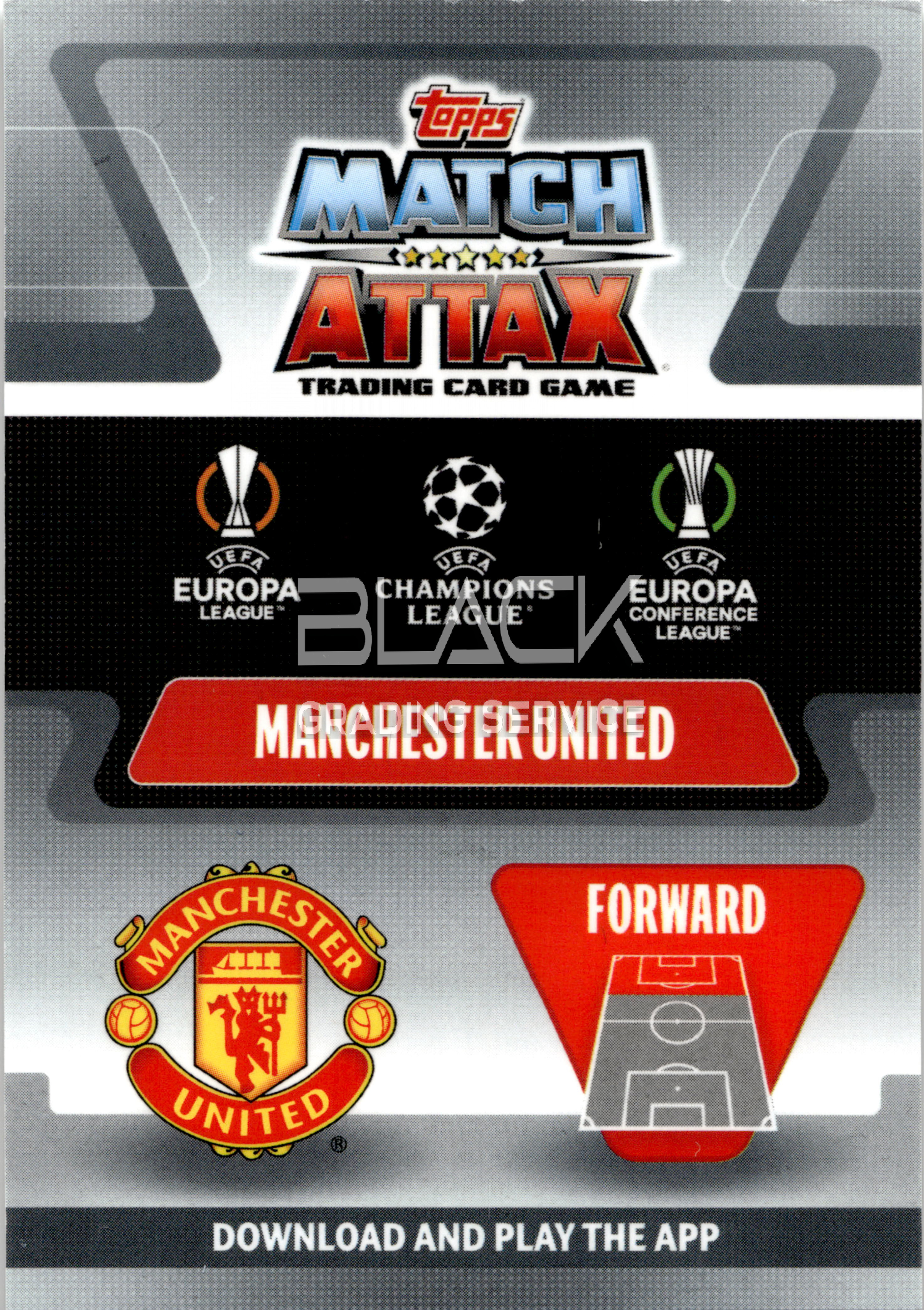 Back - Topps Chrome Match Attax Uefa Champions League