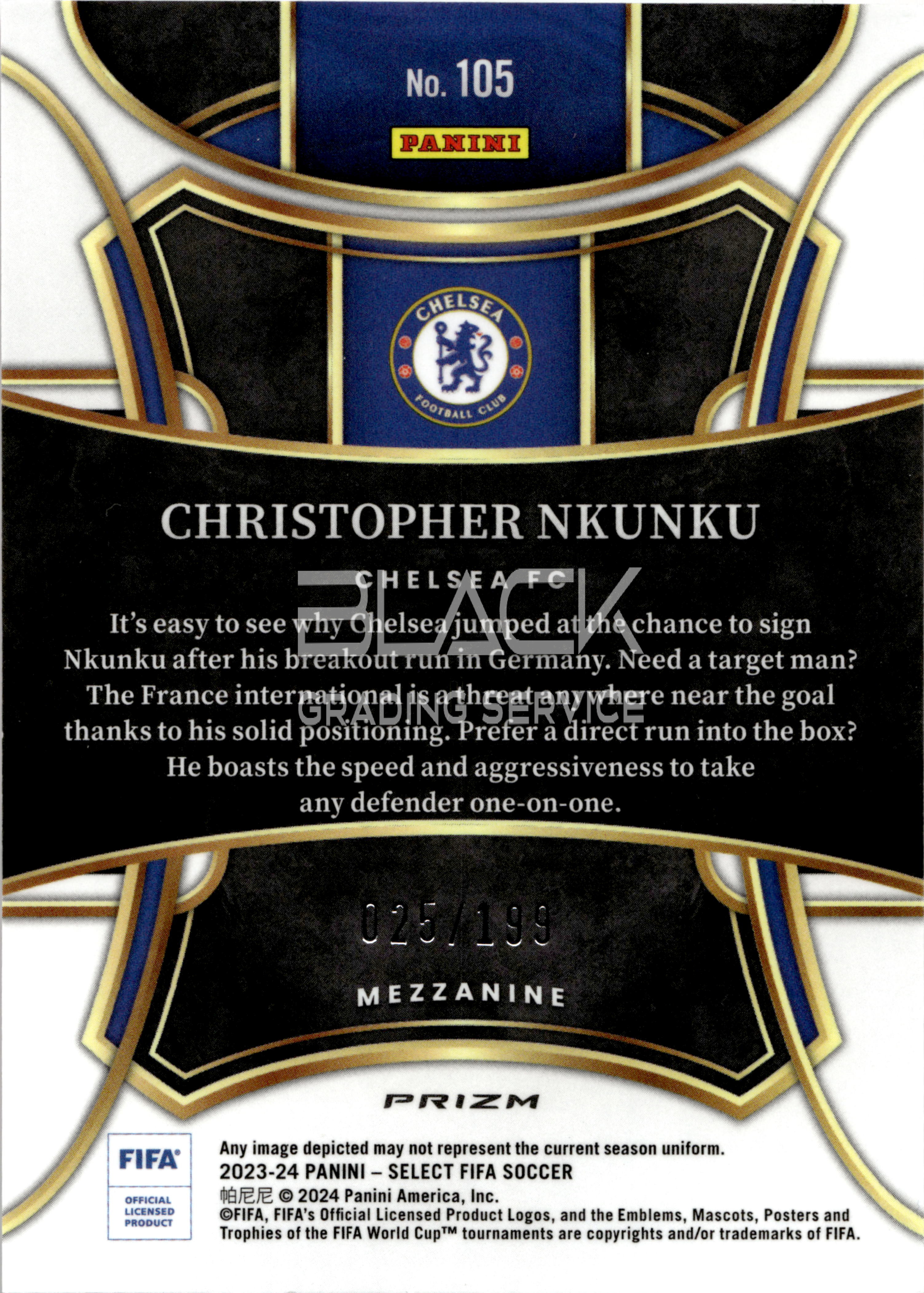 Back - Panini Select Fifa