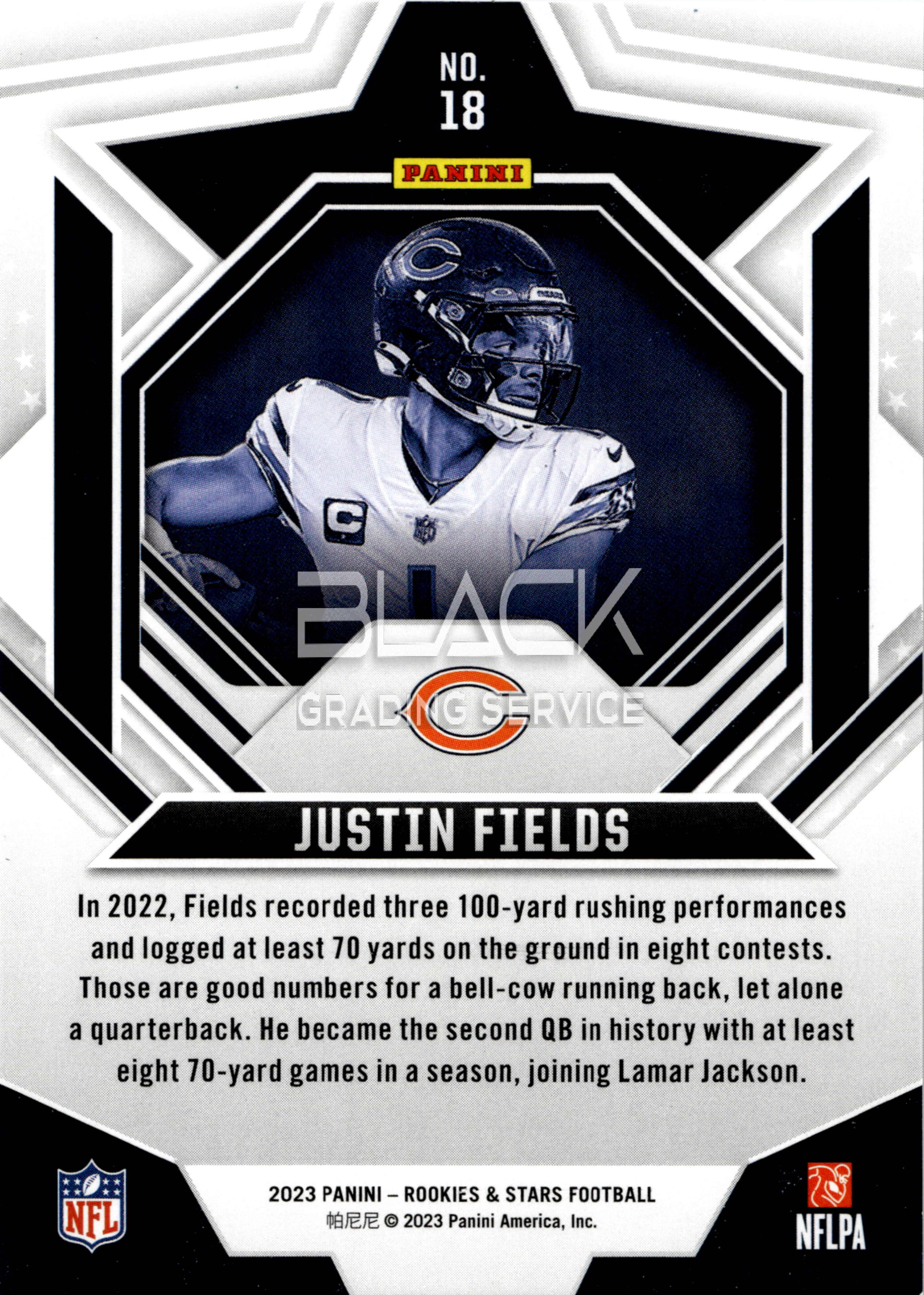 Back - Panini Rookies & Stars