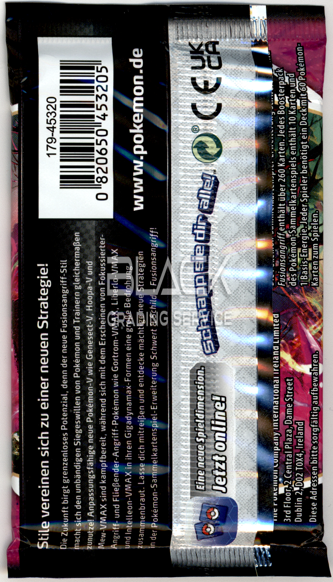 Back - Pokemon SWSH GER Fusion Strike