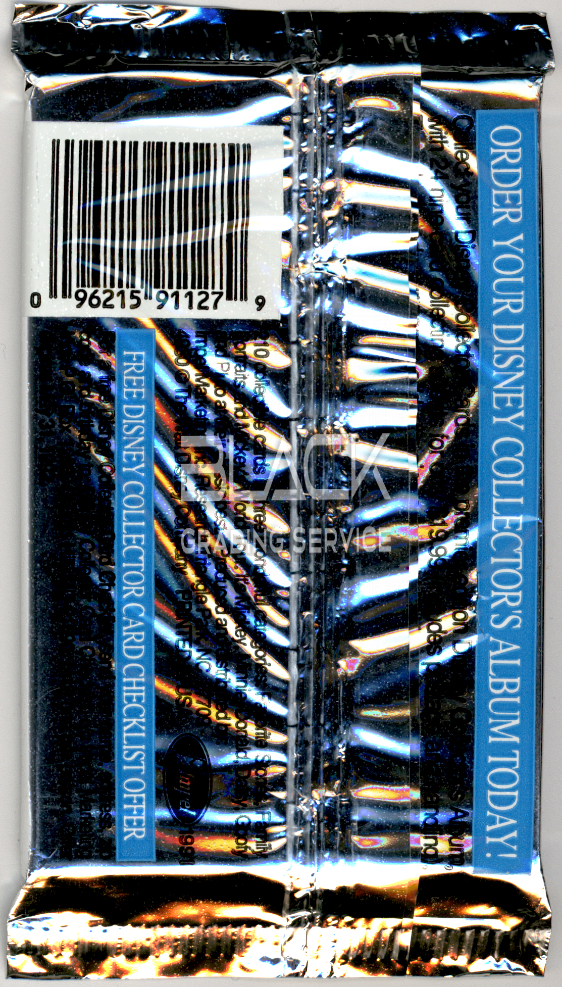 Back - The Walt Disney Collector Cards