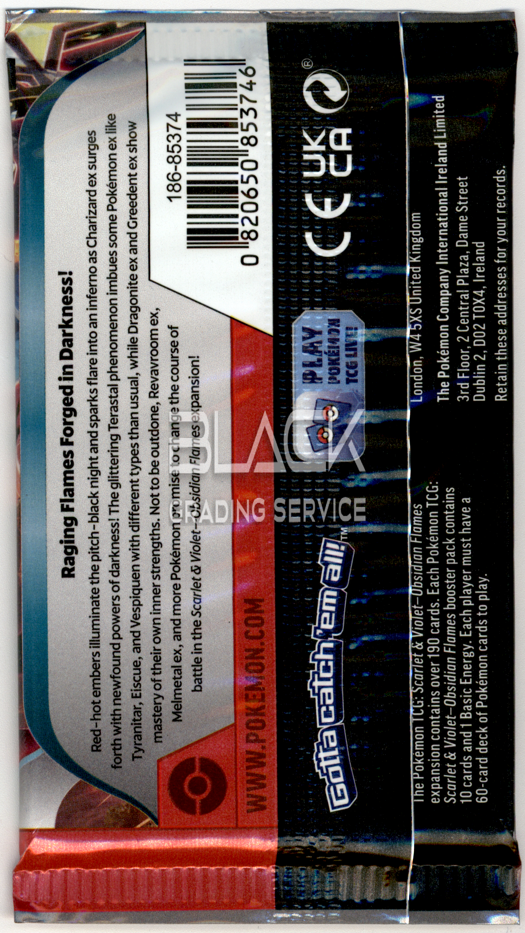 Back - Pokemon S&V EN Obsidian Flames
