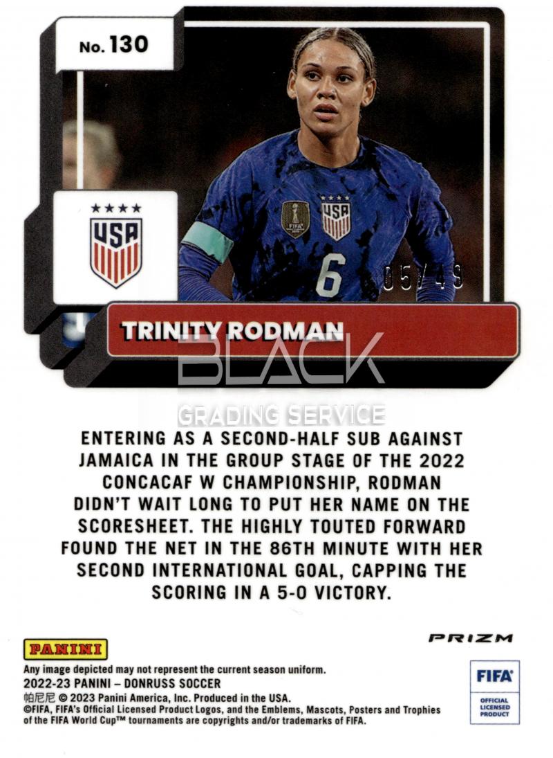 Back - Panini Donruss Soccer