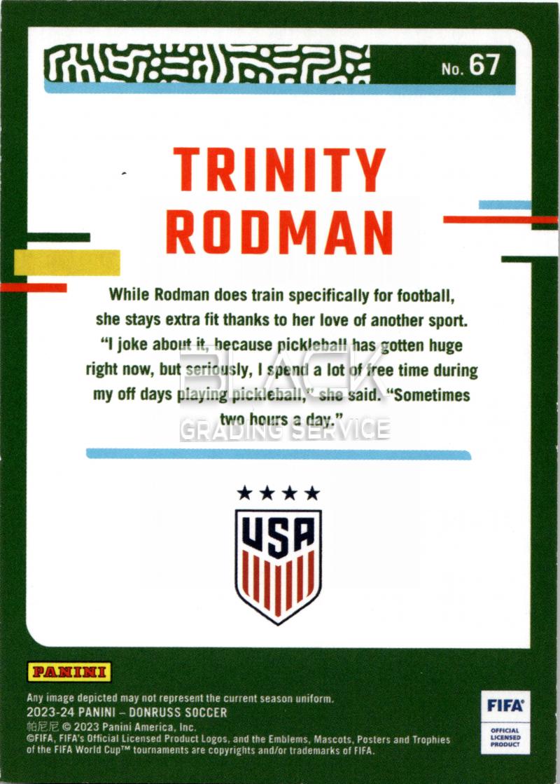 Back - Panini Donruss Soccer