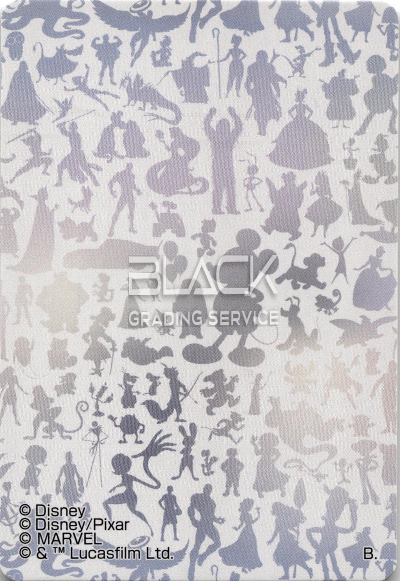 Back - Bandai Disney 100 JPN Wonder Card Collection